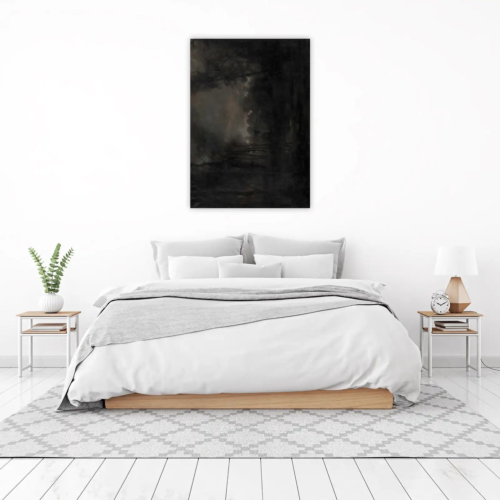 Mystic Forest Dusk Wall Art