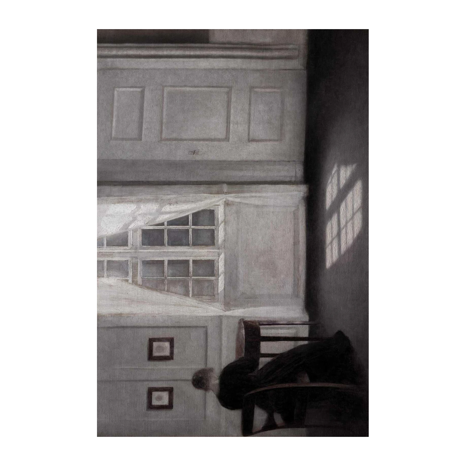 Moodie Interior with Window Wall Art