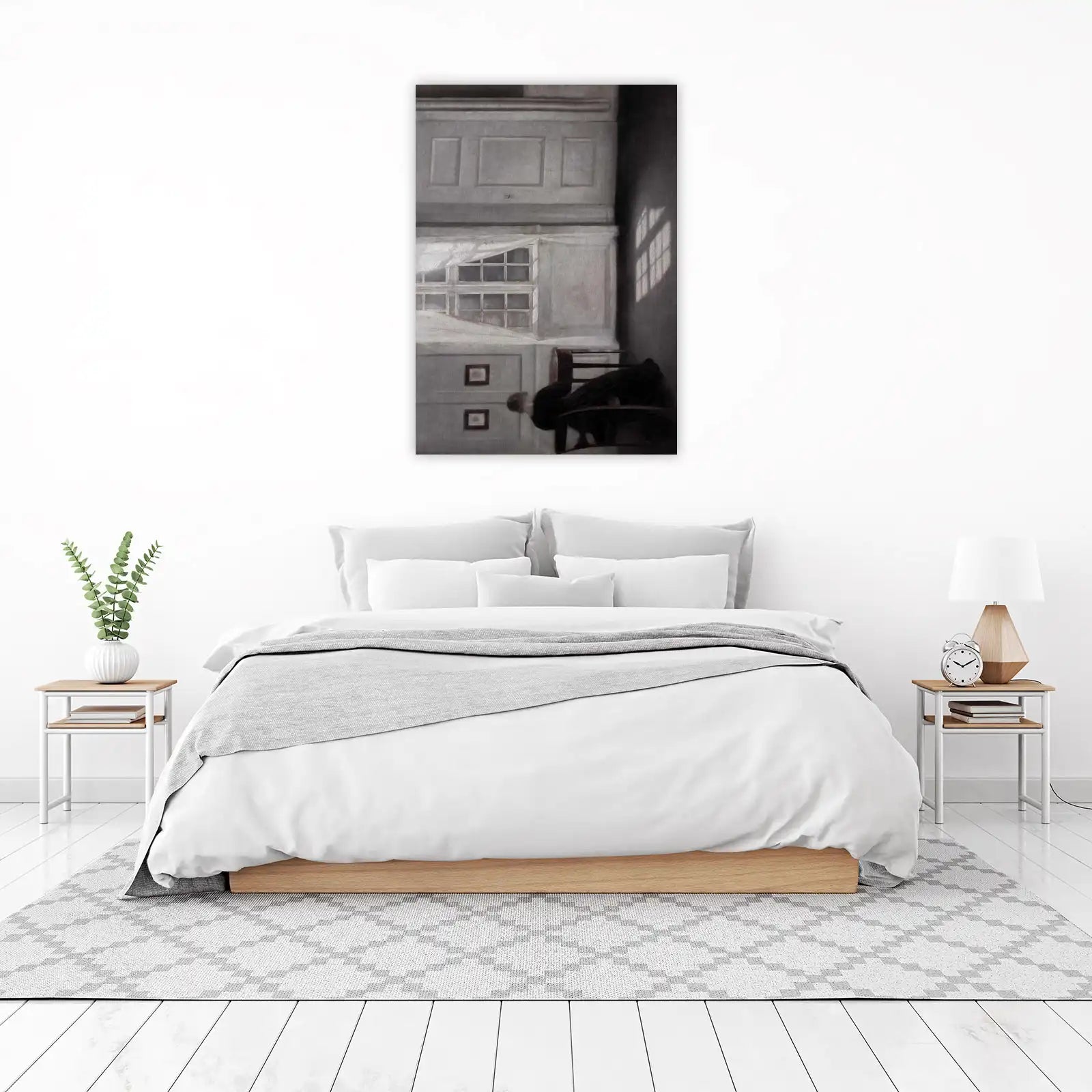 Moodie Interior with Window Wall Art