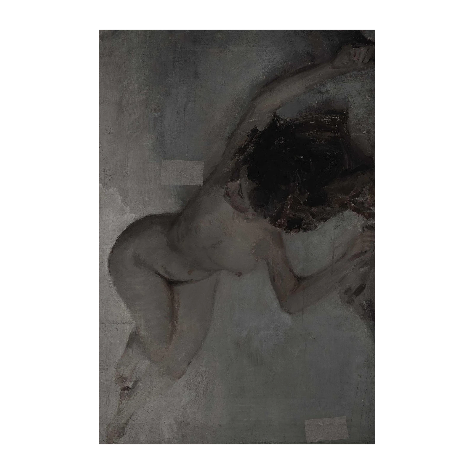 Moody Figurative Nude Art Wall Art