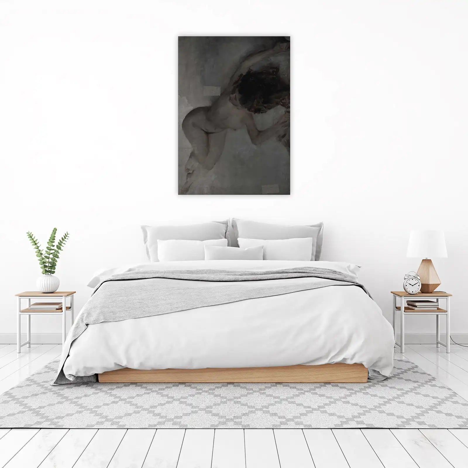 Moody Figurative Nude Art Wall Art