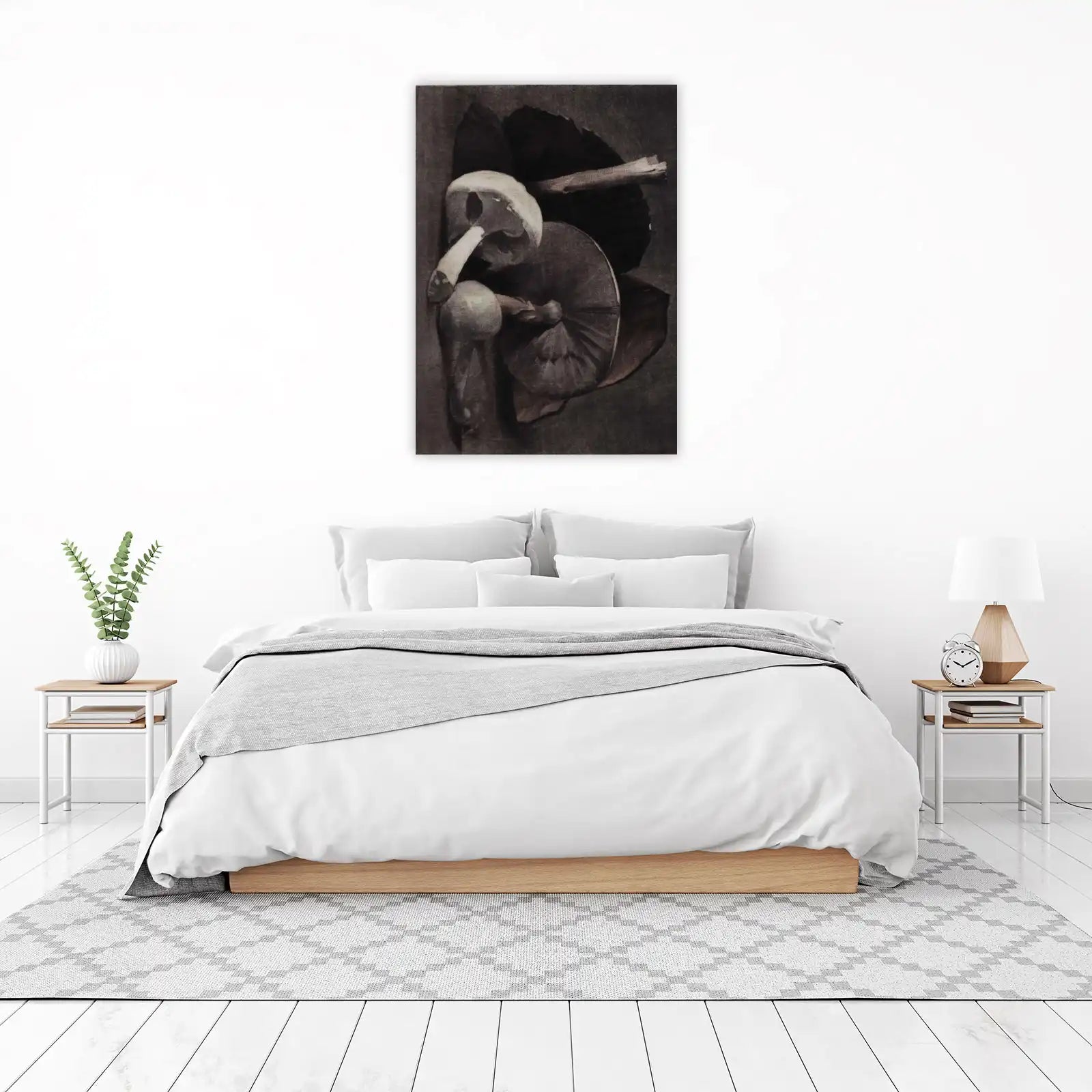 Mysterious Mushroom Still Life Wall Art