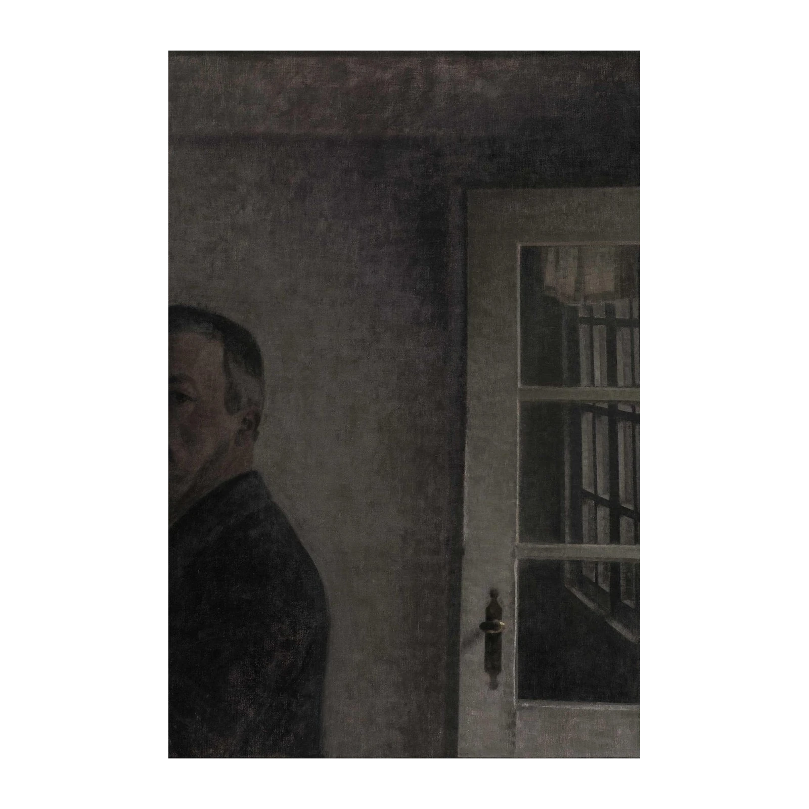 Moody Portrait & Doorway Classic Wall Art
