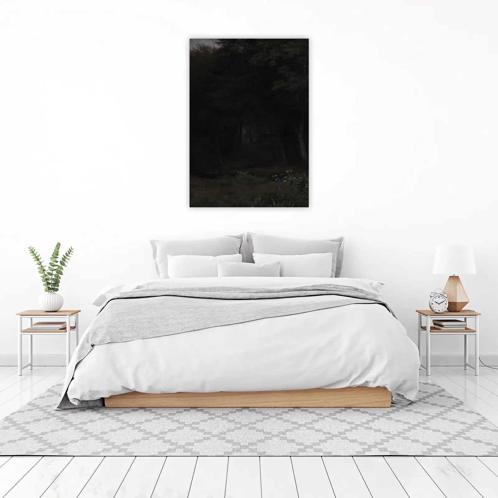 Mysterious Forest Glade Wall Art
