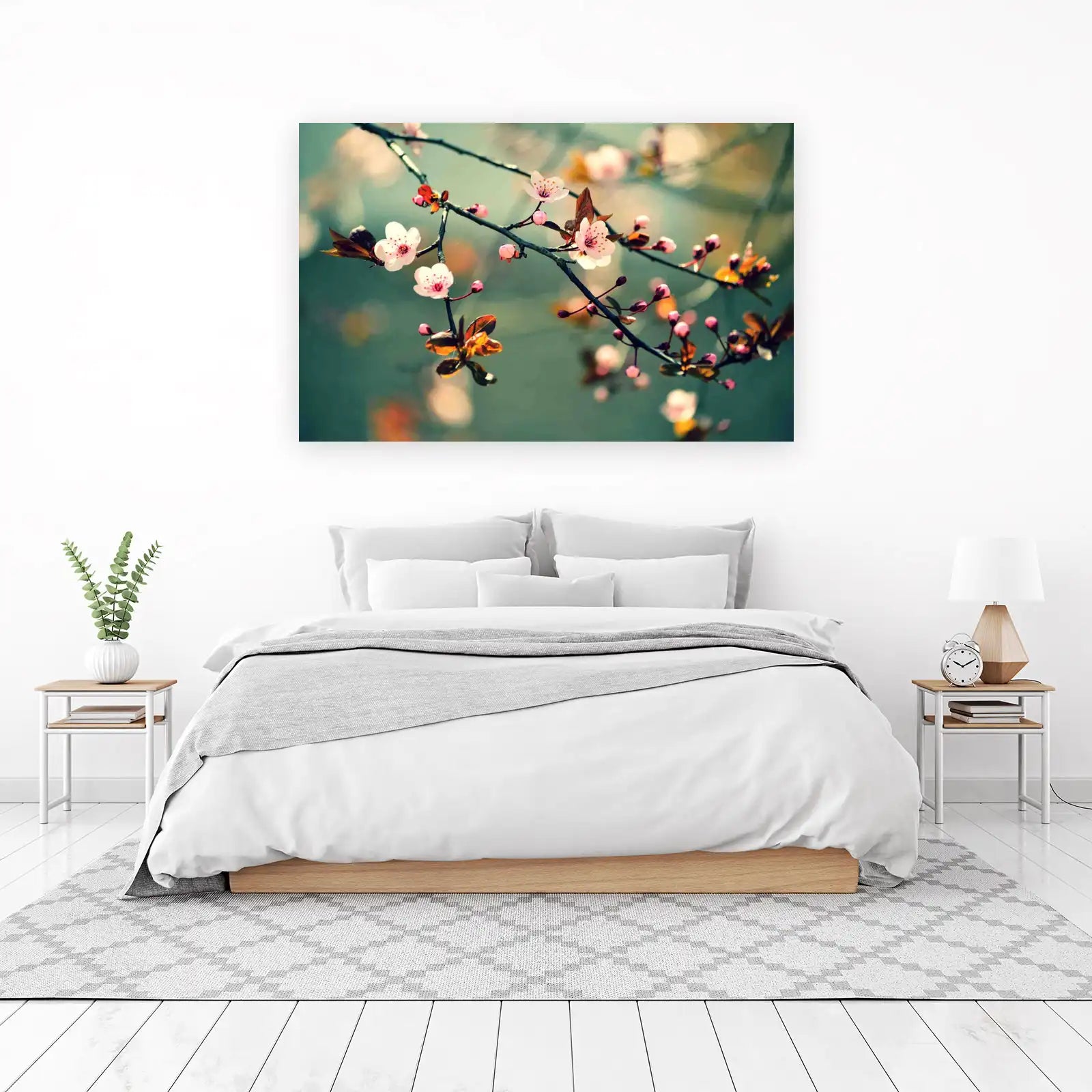 Blossoming Serenity Floral Wall Art