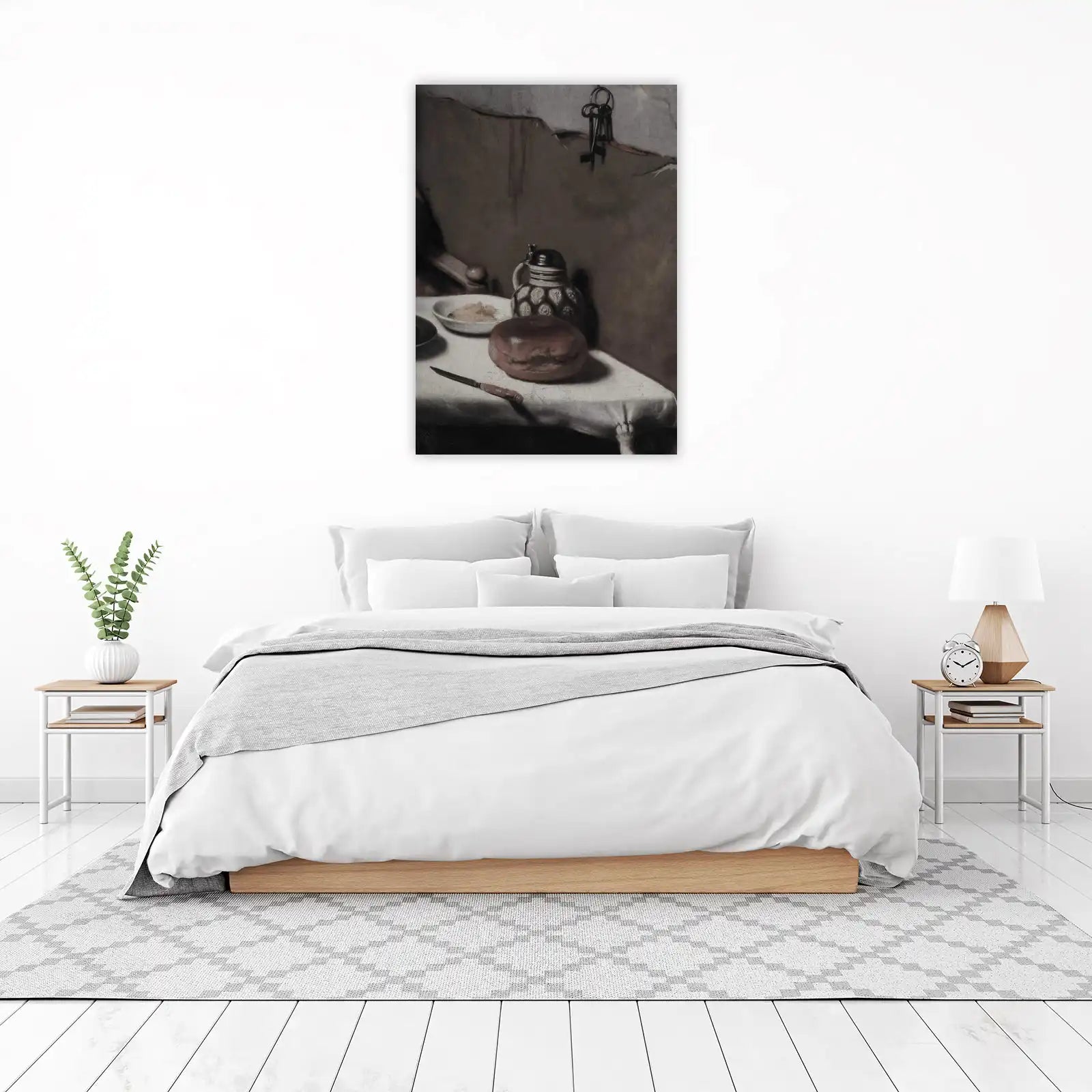 Old Masters Still Life Bread & Keys Wall Art