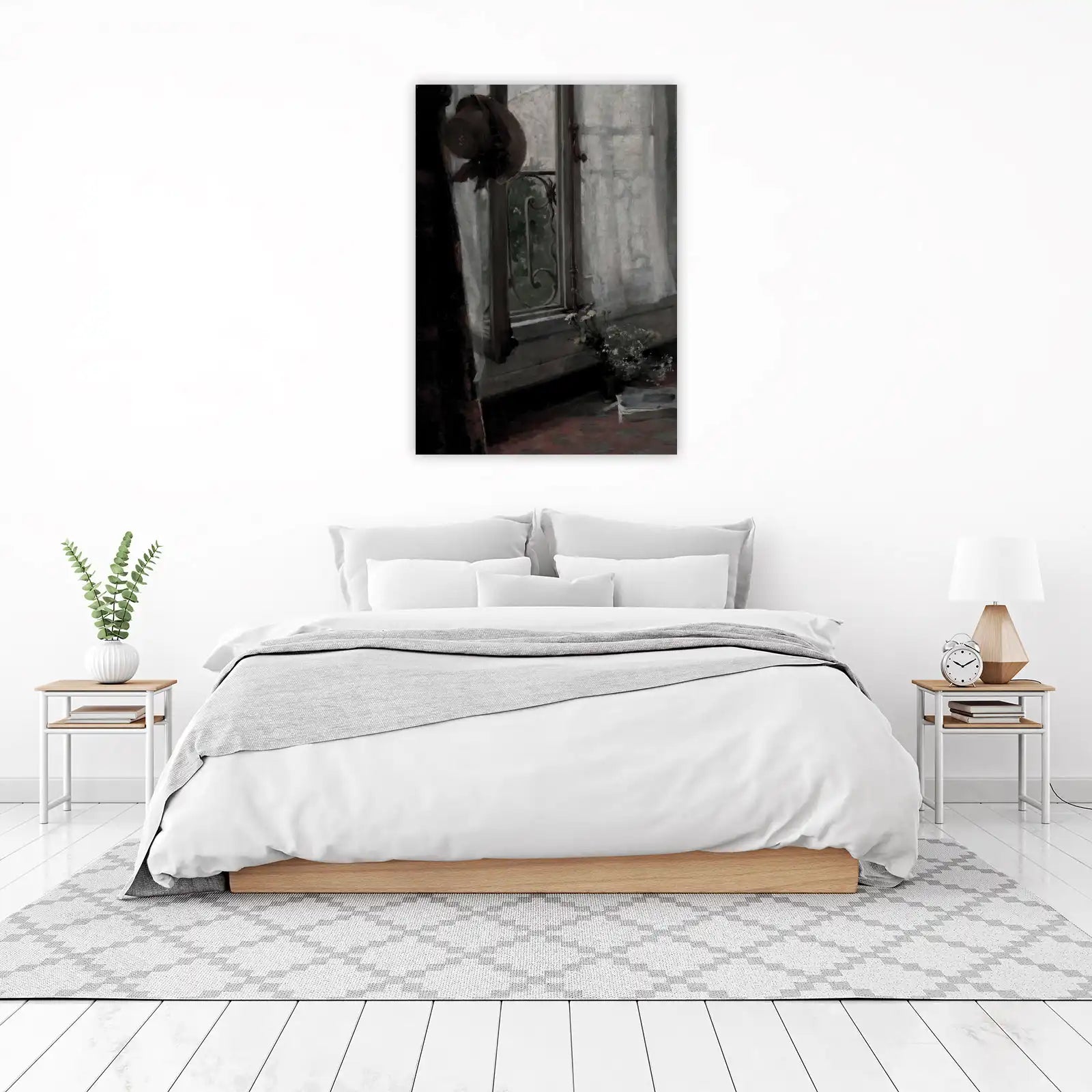 Vintage Window Still Life Wall Art