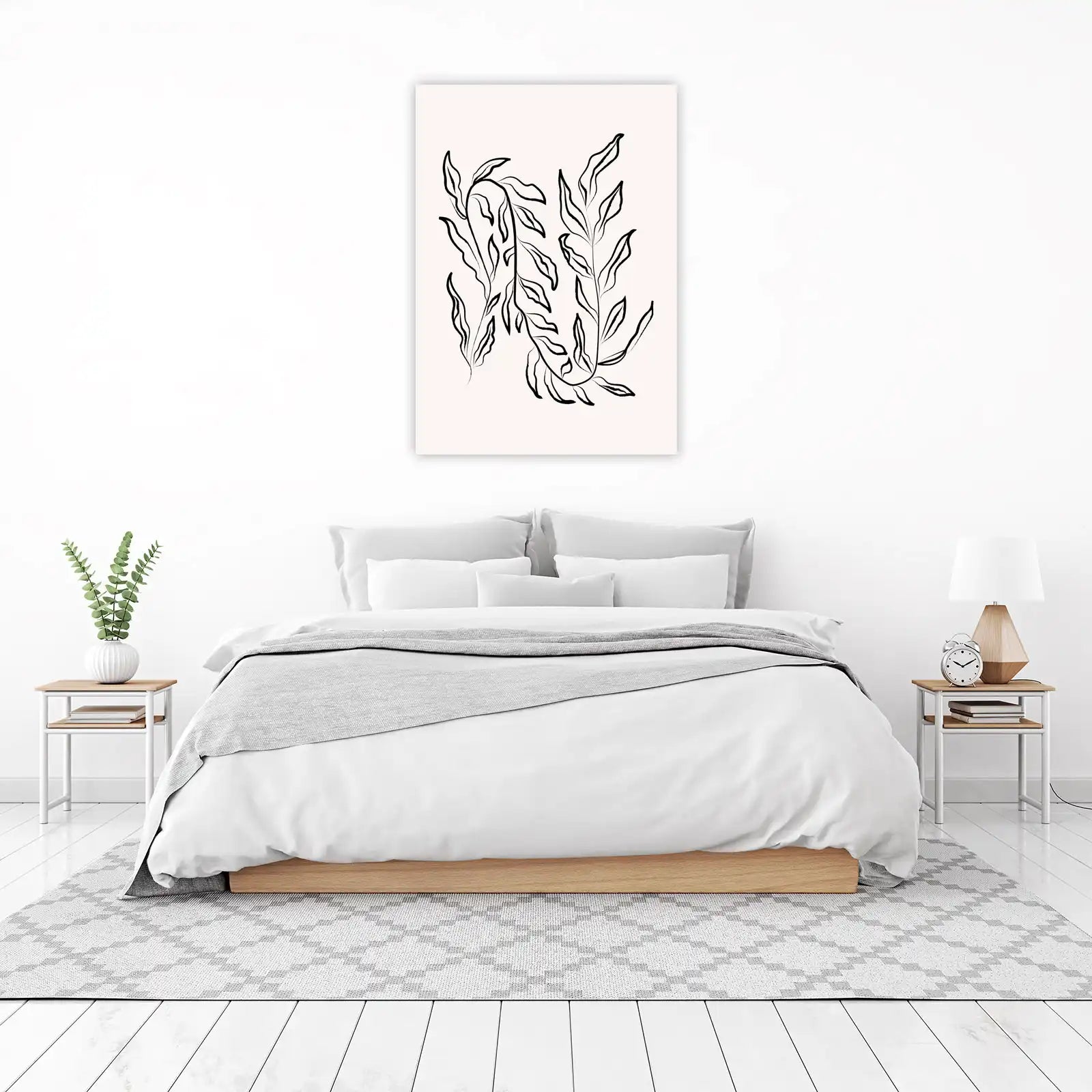 Abstract Botanical Art Wall Art