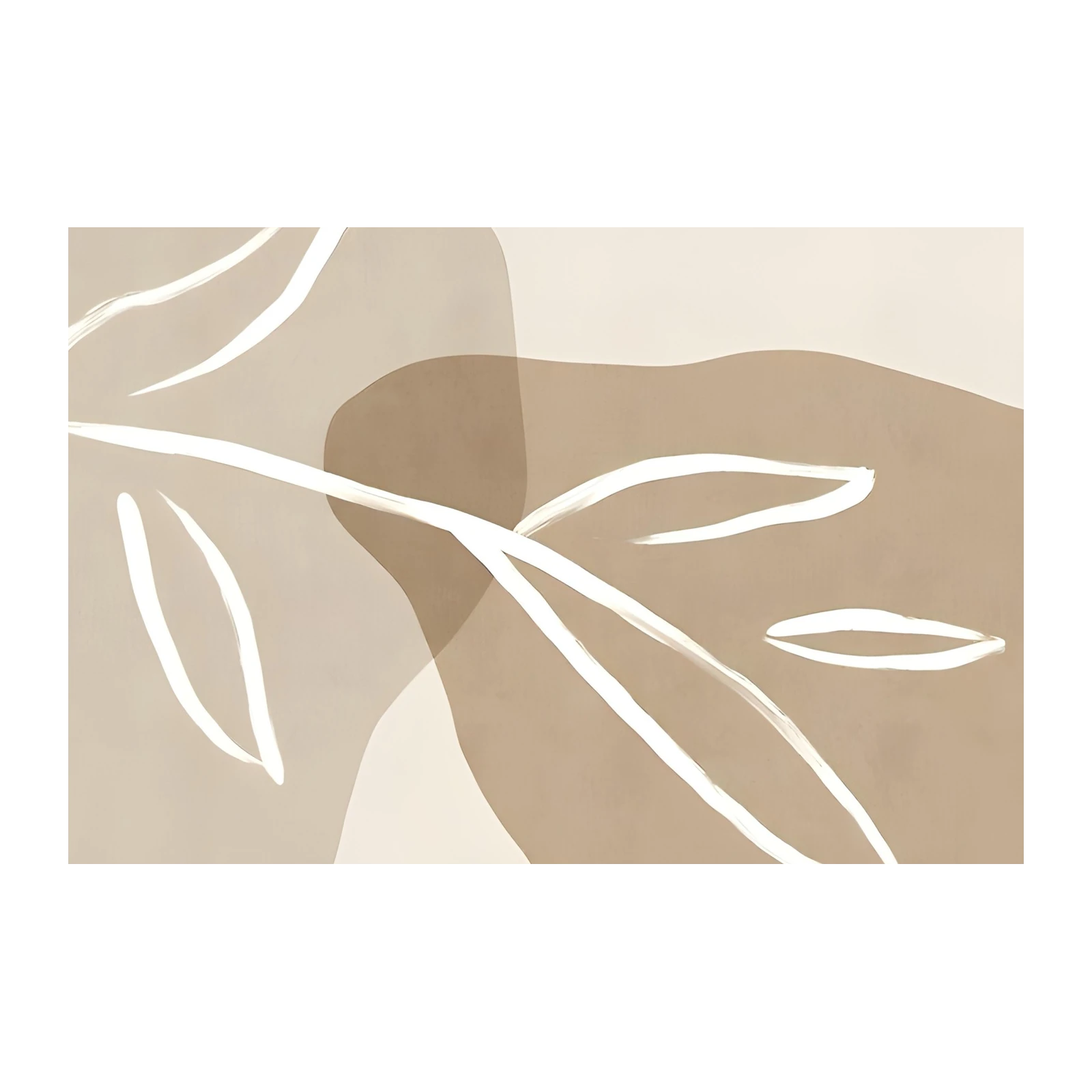 Minimalist Botanical Abstract Wall Art