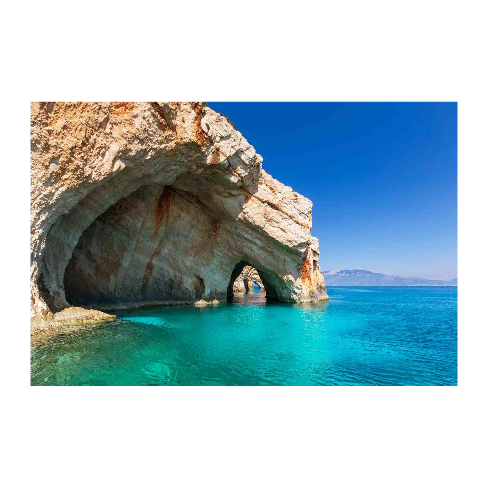Turquoise Grotto Seascape Wall Art