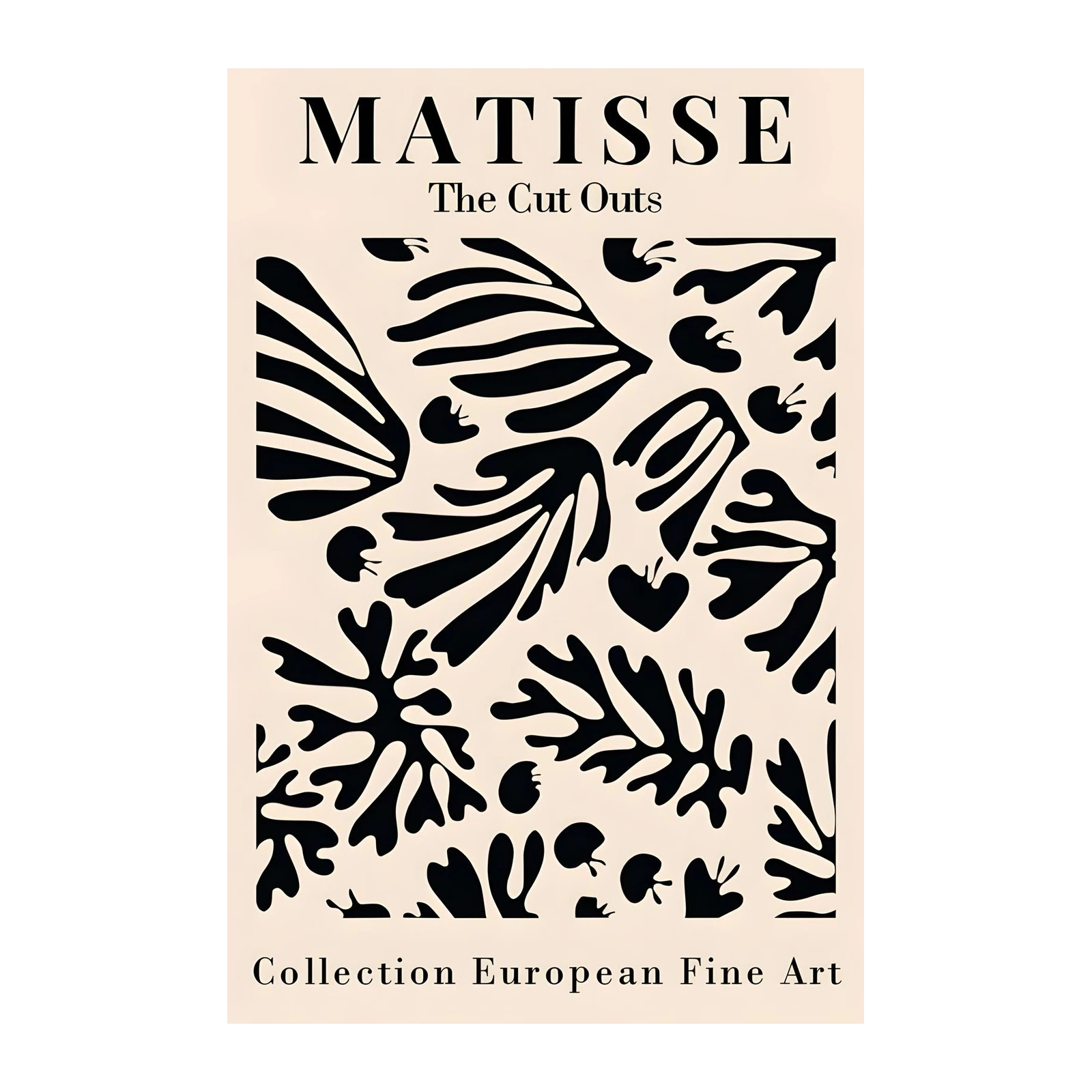 Matisse Cut Outs Black Botanical Wall Art