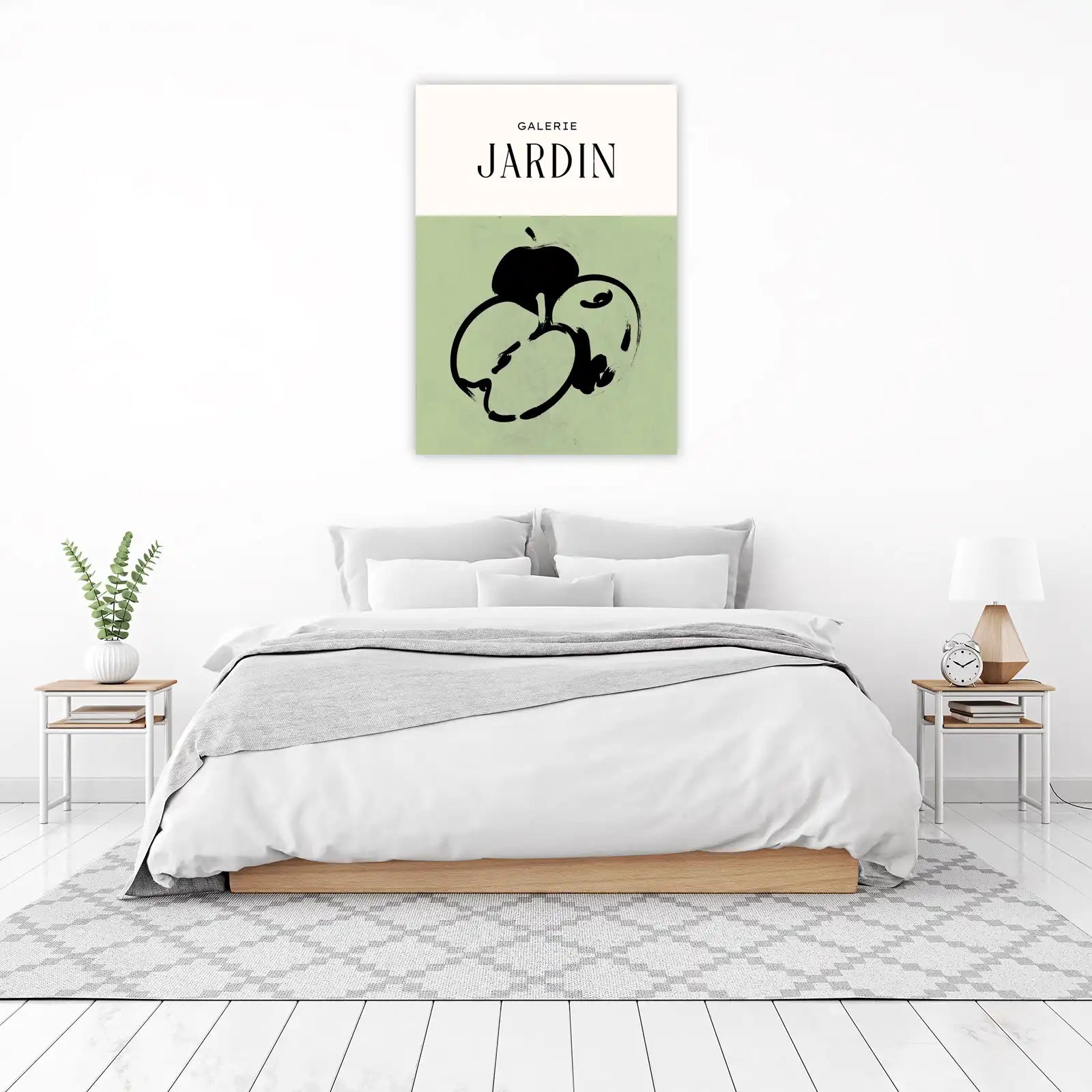 Galeria Jardin Black Apples Minimalist Wall Art
