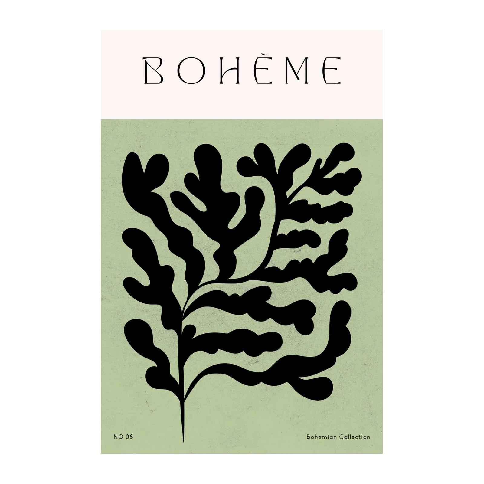 Bohemian Abstract Plant Wall Art