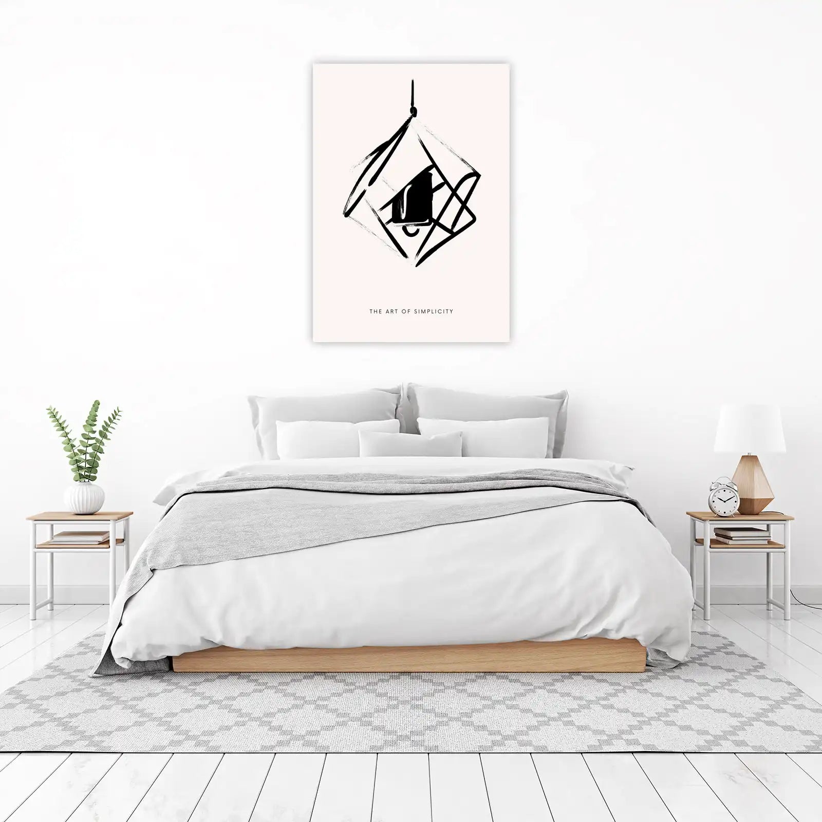 Abstract Bell Lantern Wall Art