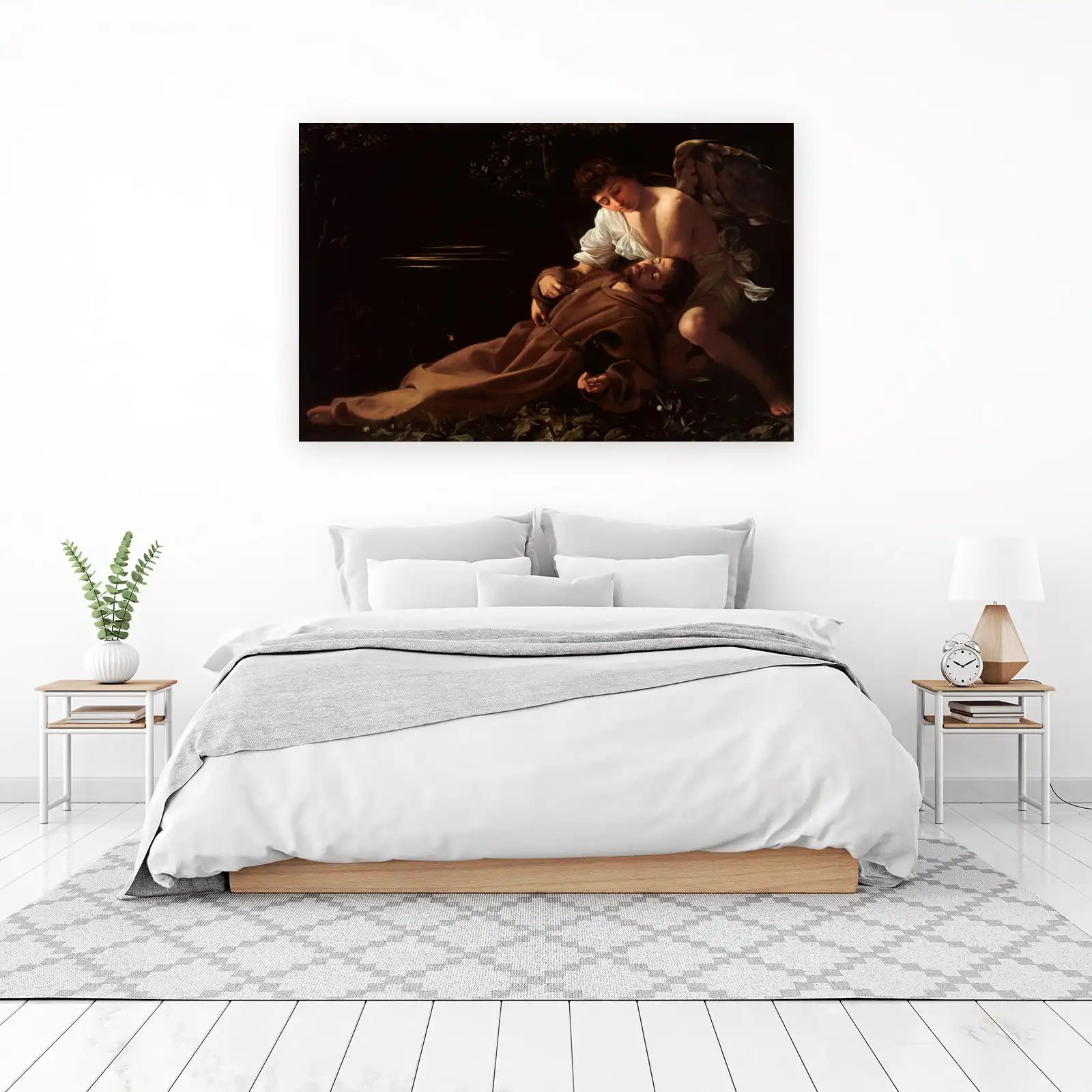 St. Francis in Ecstasy Angelic Comfort Wall Art