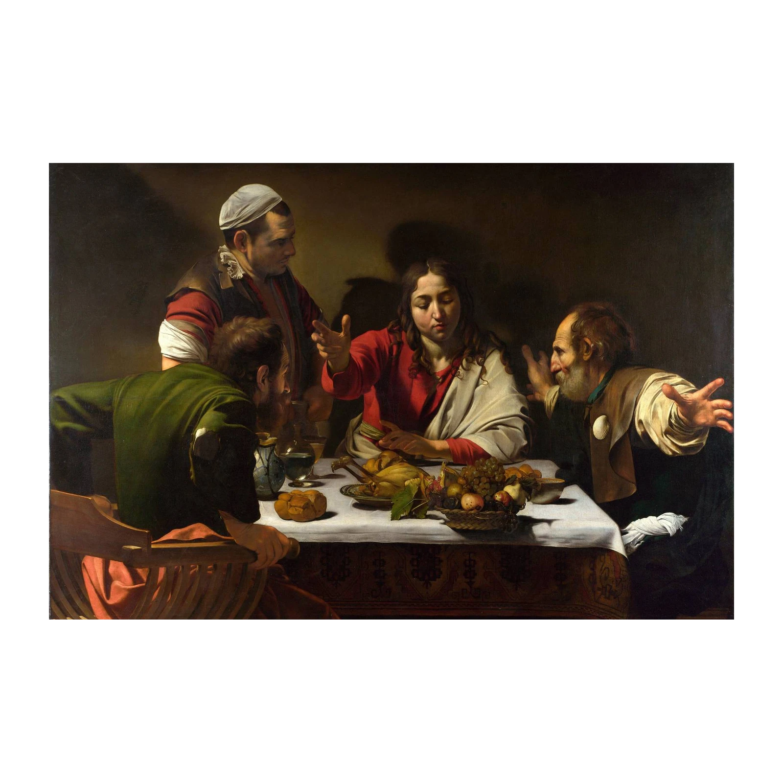 Renaissance Supper Scene Wall Art