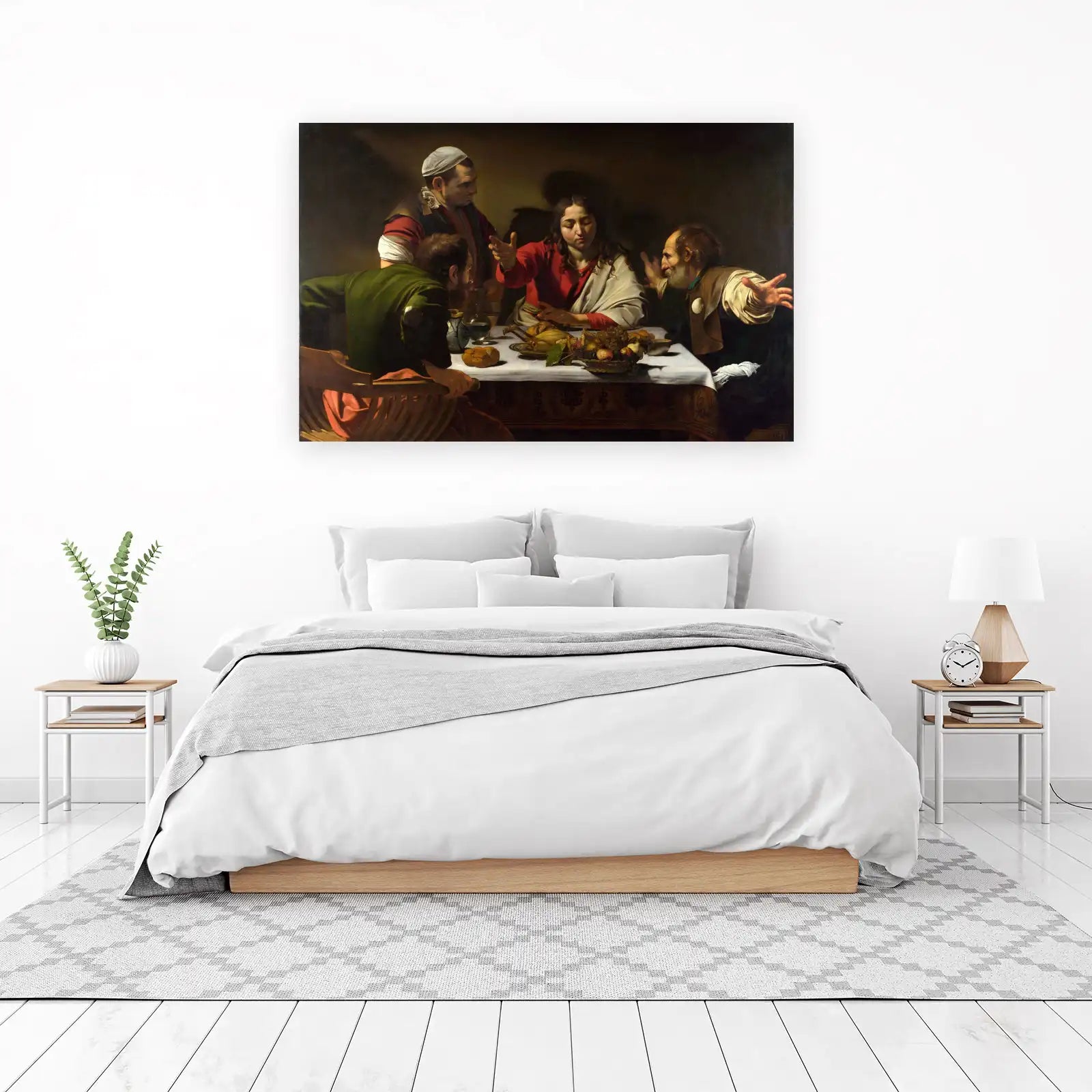 Renaissance Supper Scene Wall Art