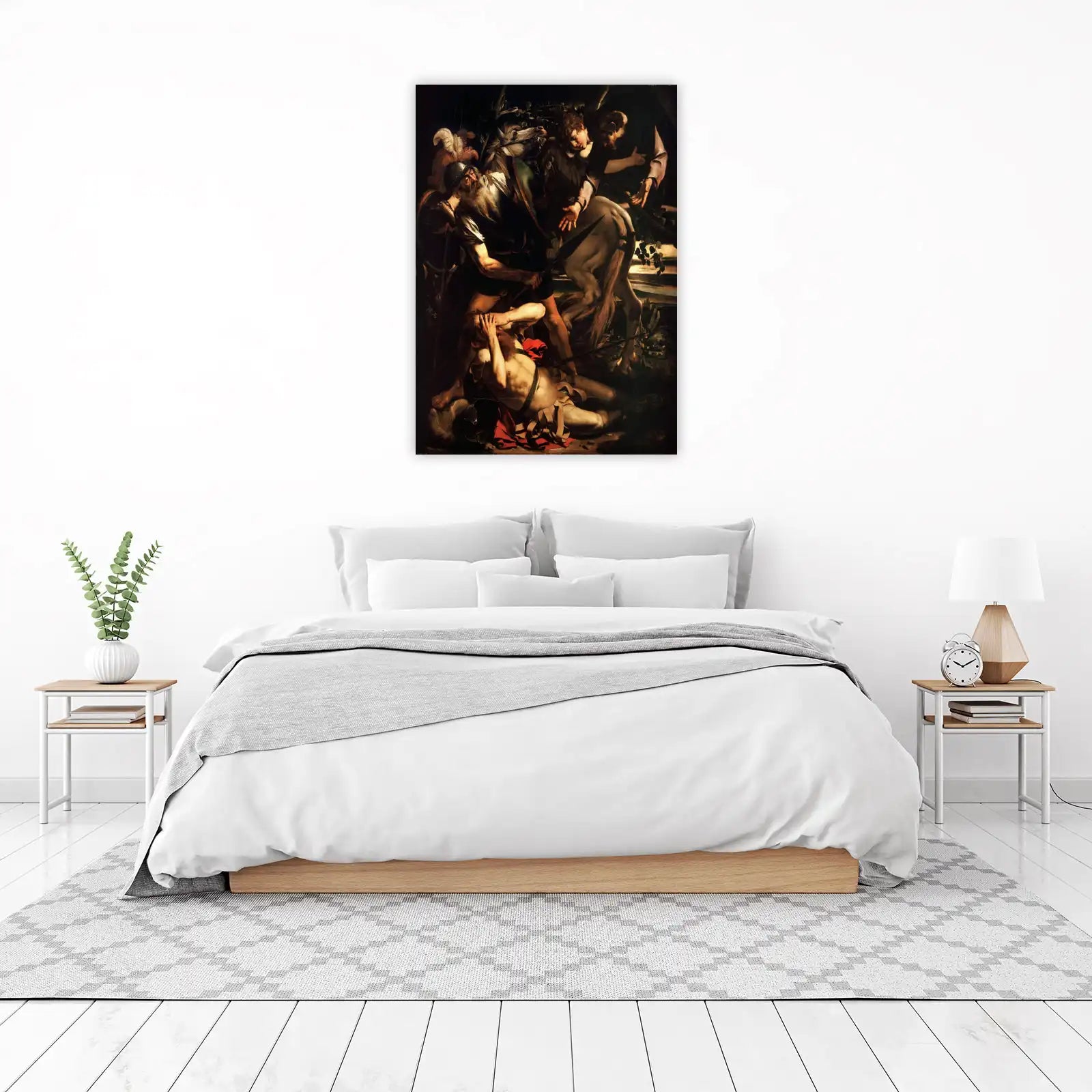 Caravaggio's Conversion of Saint Paul Wall Art