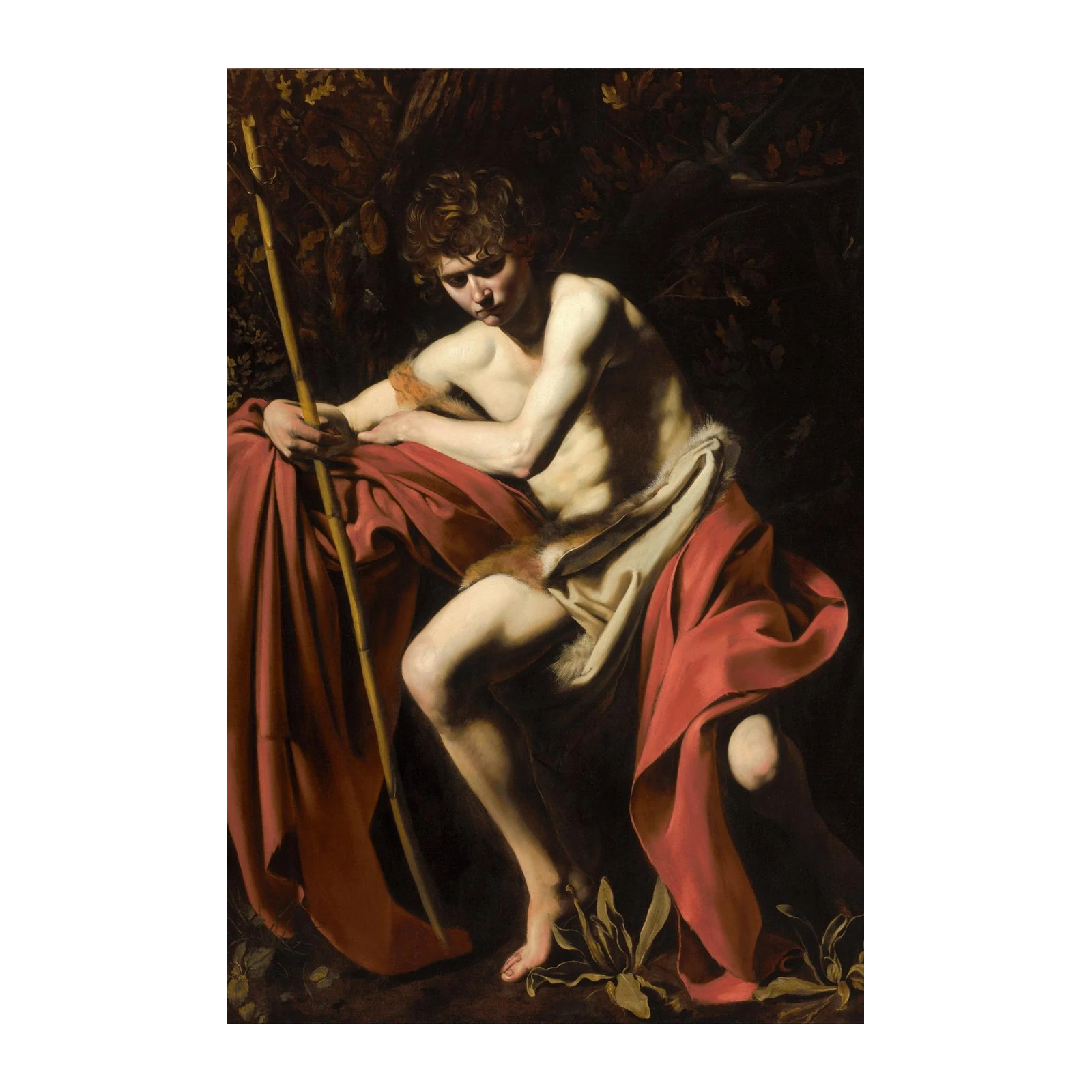 Baroque Masterpiece: St. John the Baptist Wall Art