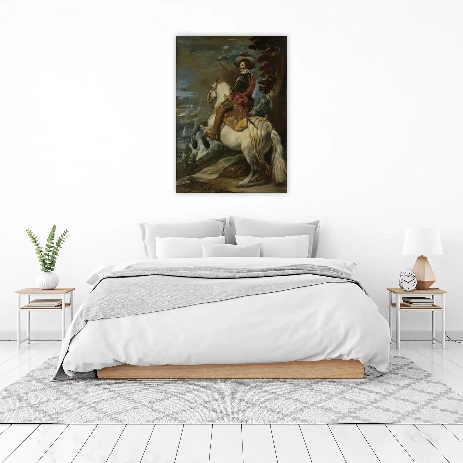 Equestrian Portrait King Philip IV Wall Art