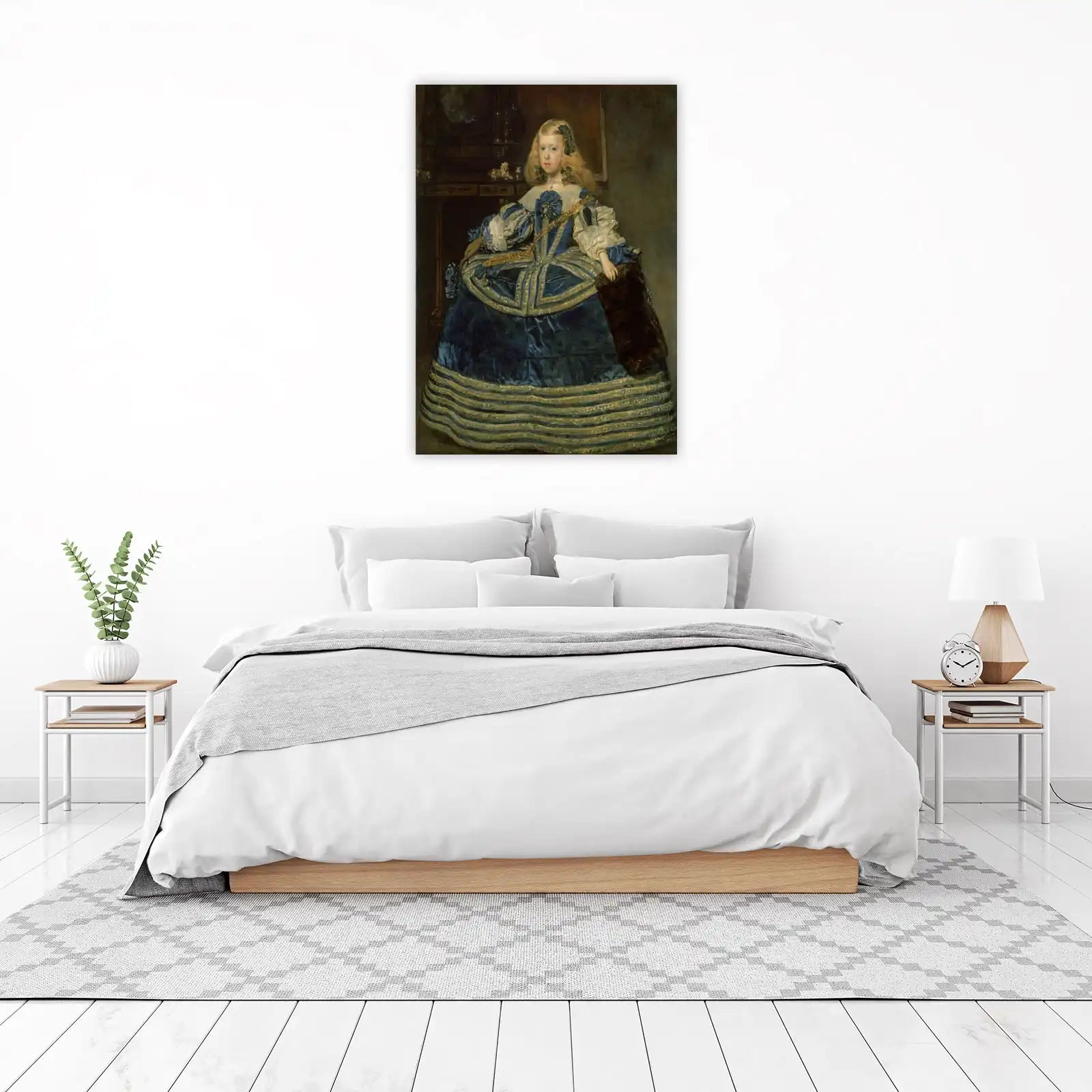 Velázquez Infanta Margarita Blue Ball Gown Wall Art