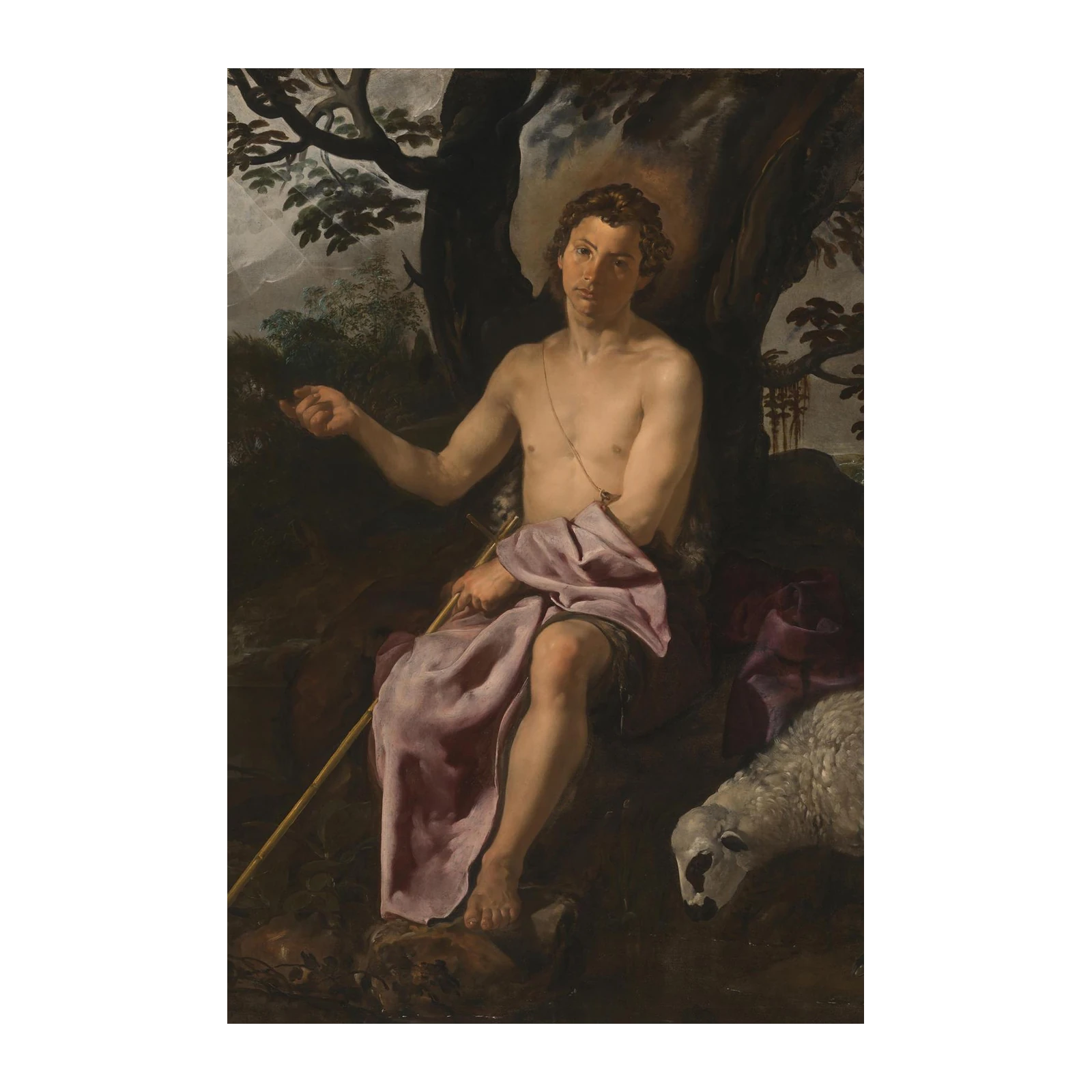 St. John the Baptist Shepherd Wall Art