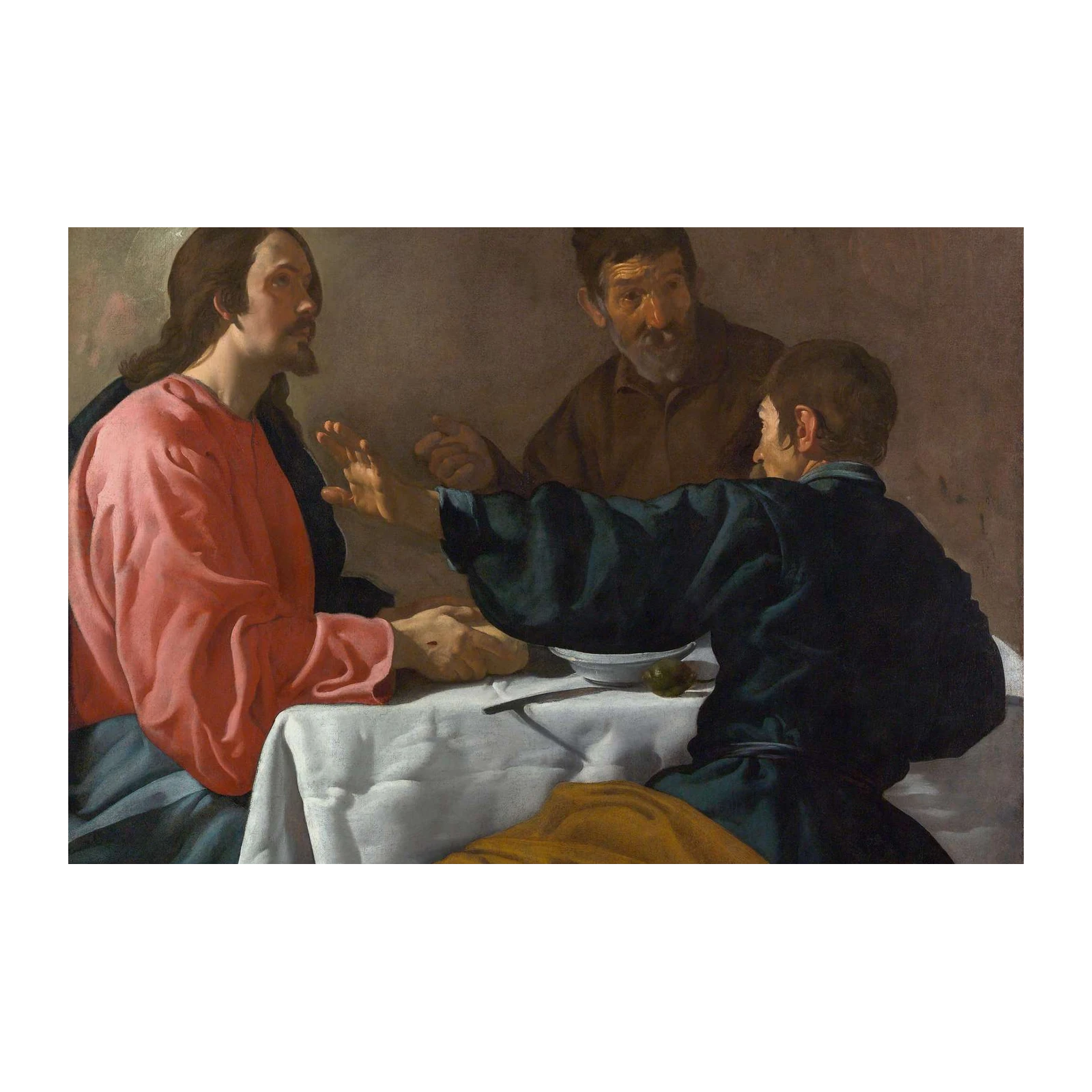 Jesus at Emmaus Wall Art | Religious Art