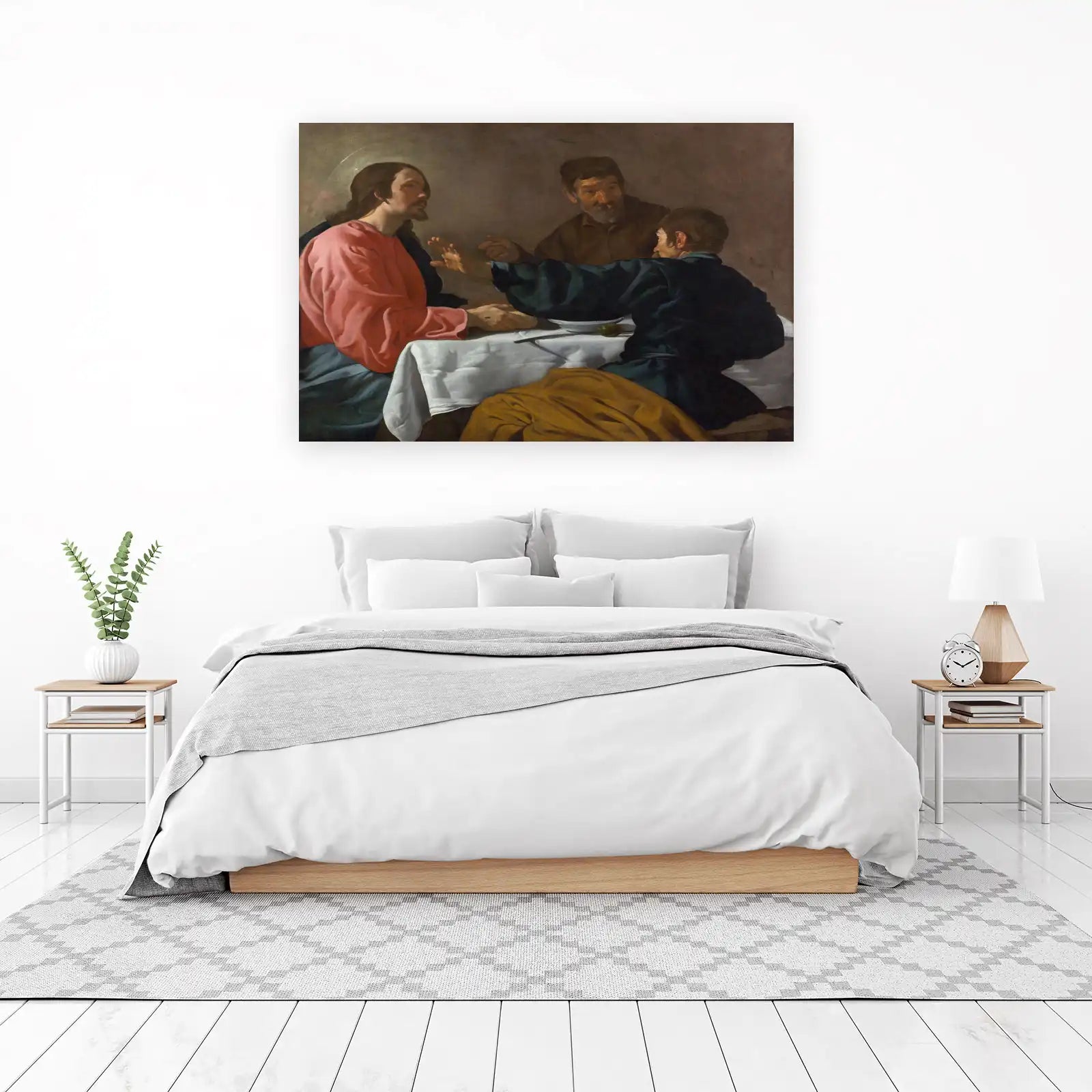 Jesus at Emmaus Wall Art | Religious Art