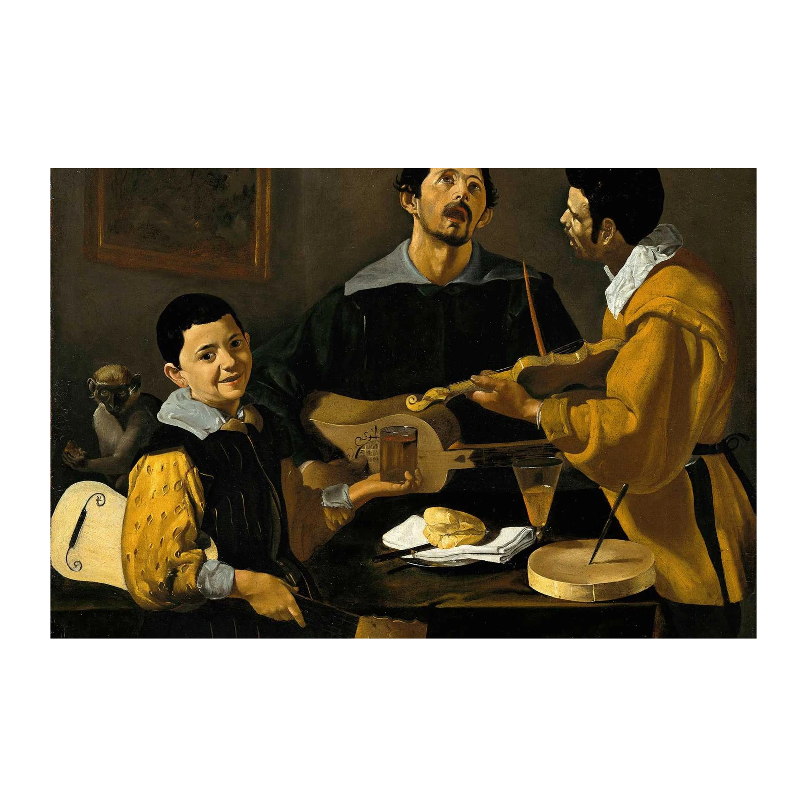 The Concert Baroque Masterpiece Wall Art