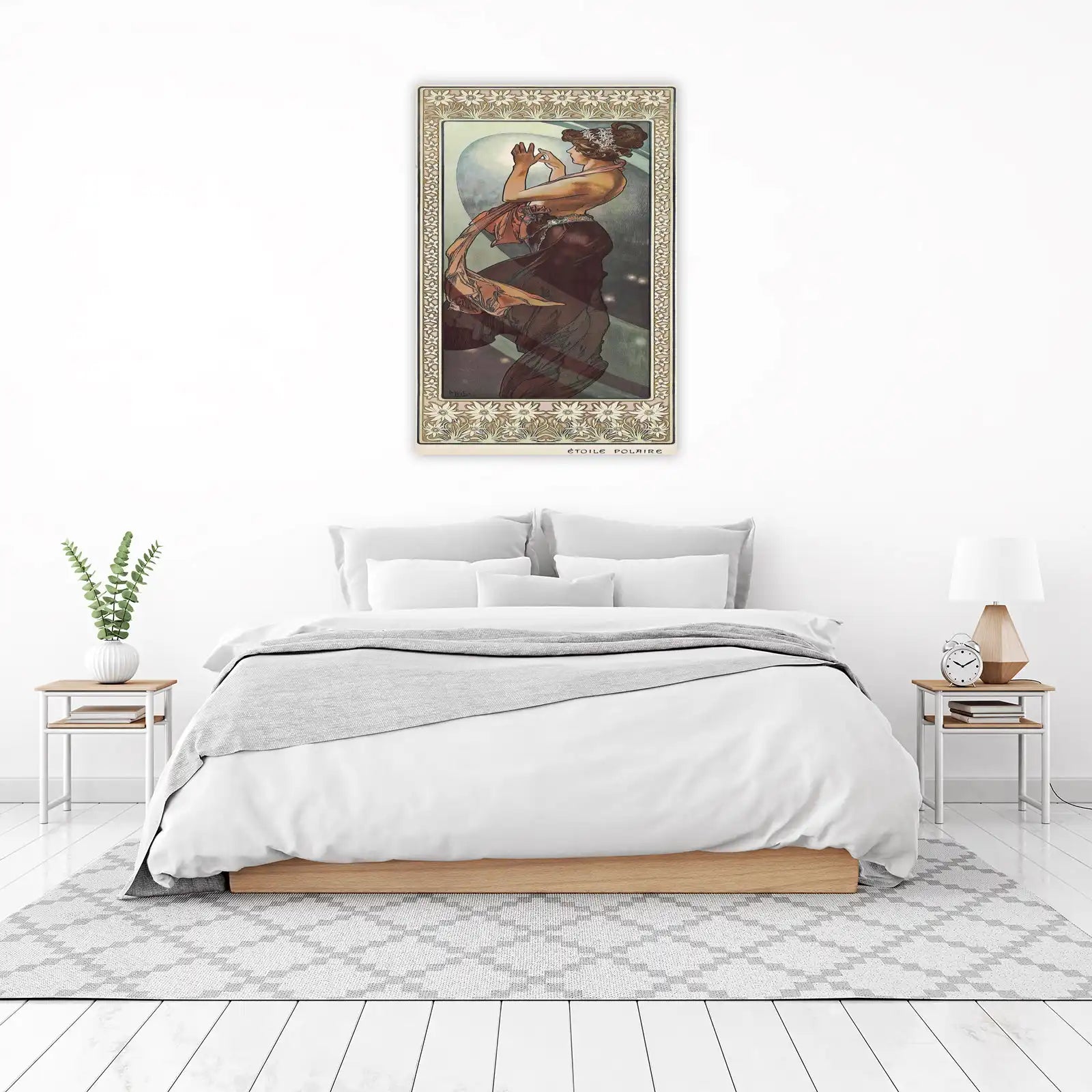 Art Nouveau Star Goddess Wall Art
