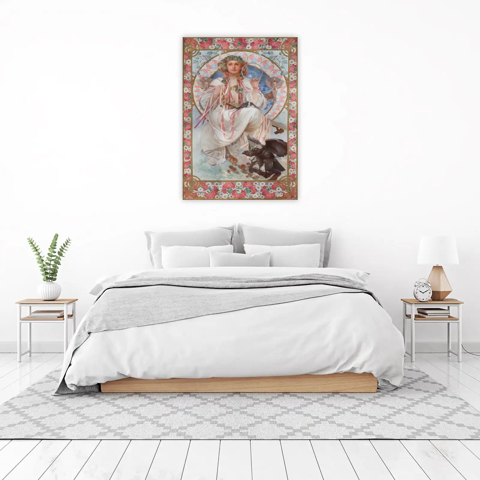 Mucha Allegory of Flight Wall Art