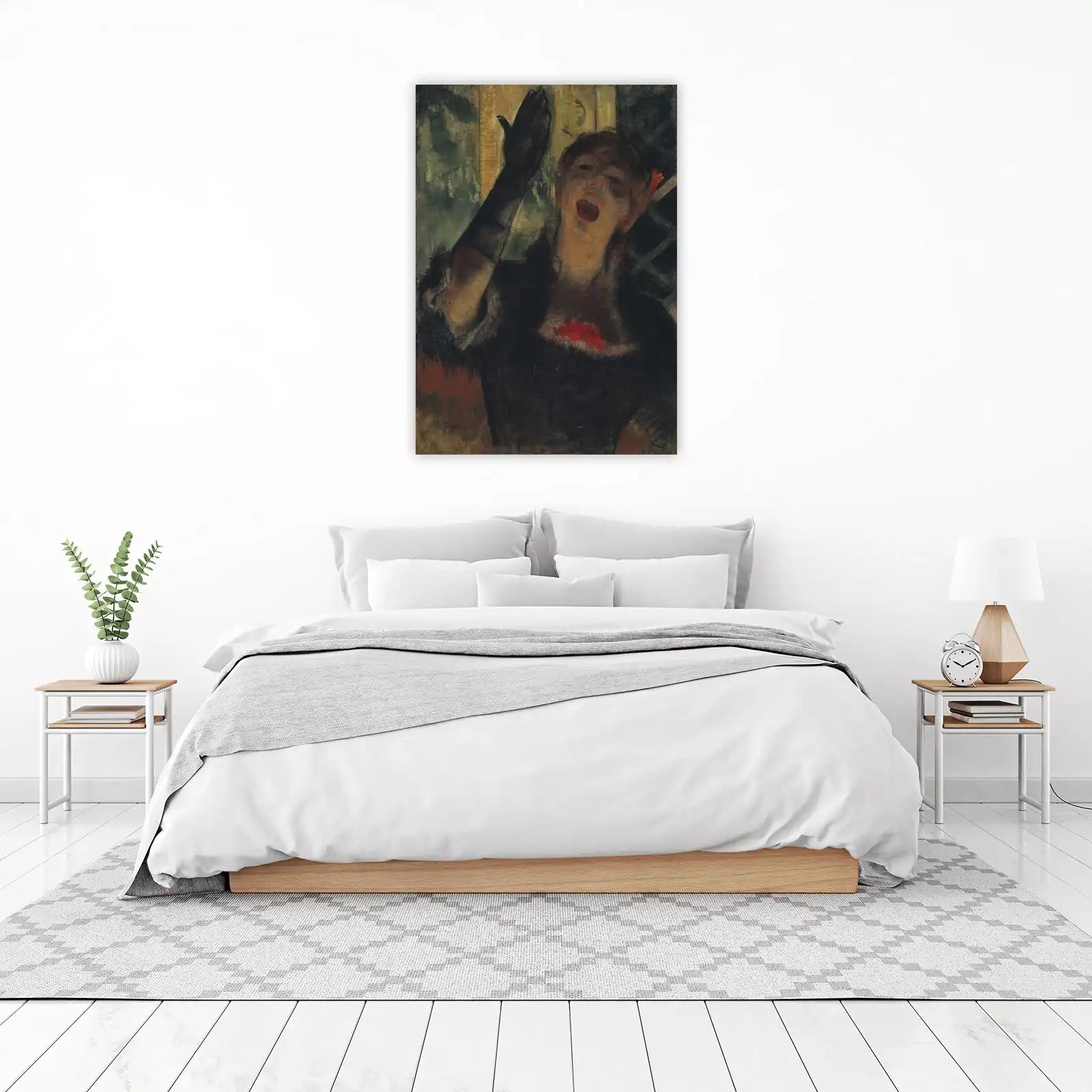 Passionate Performer Portrait Wall Art