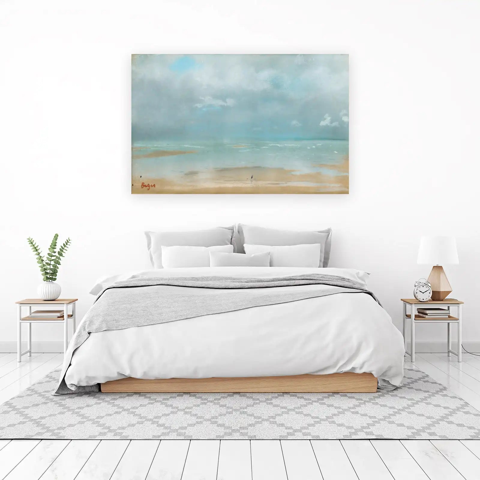 Seaside Serenity Coastal Landscape Wall Art