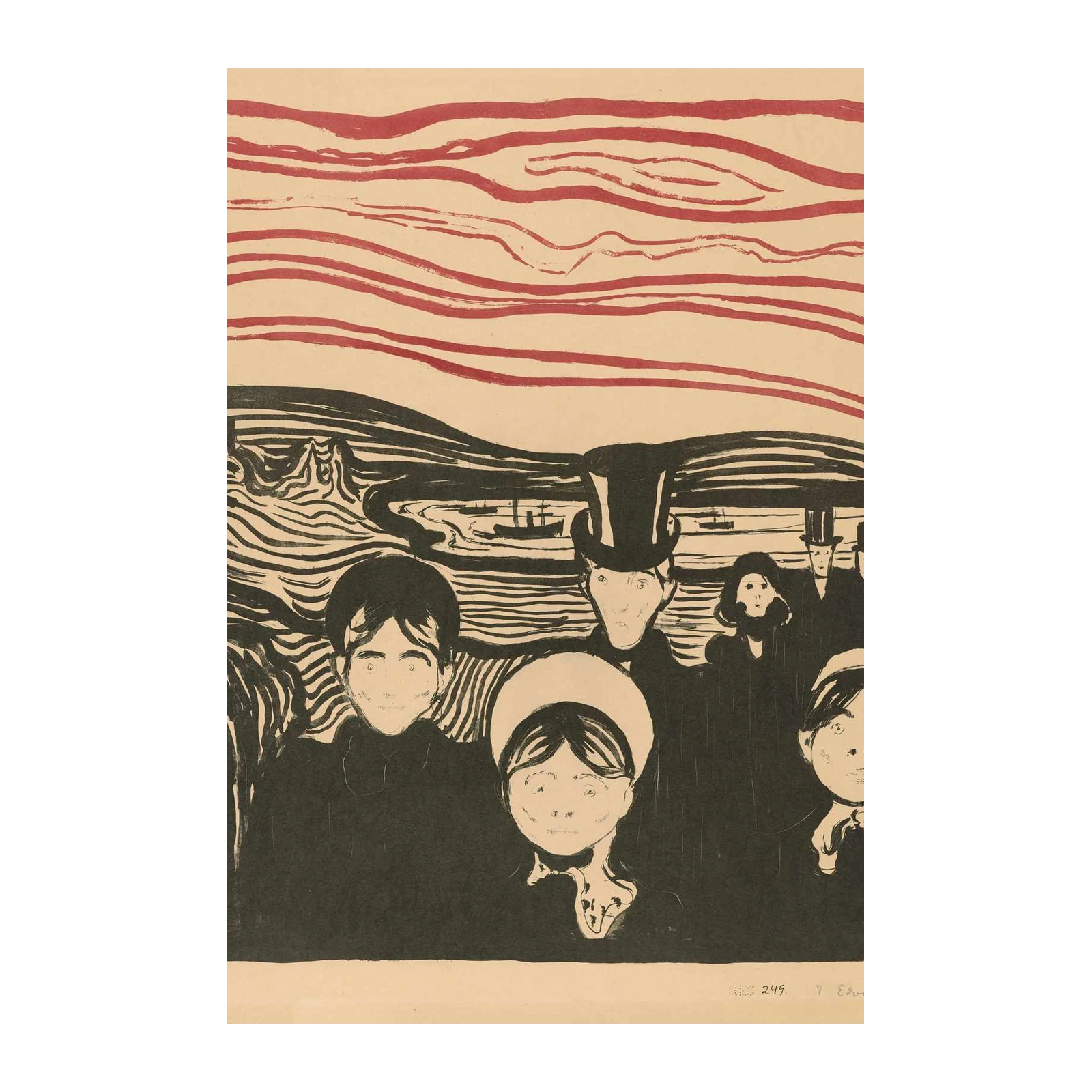 Edvard Munch's "Melancholy" Iconic Wall Art