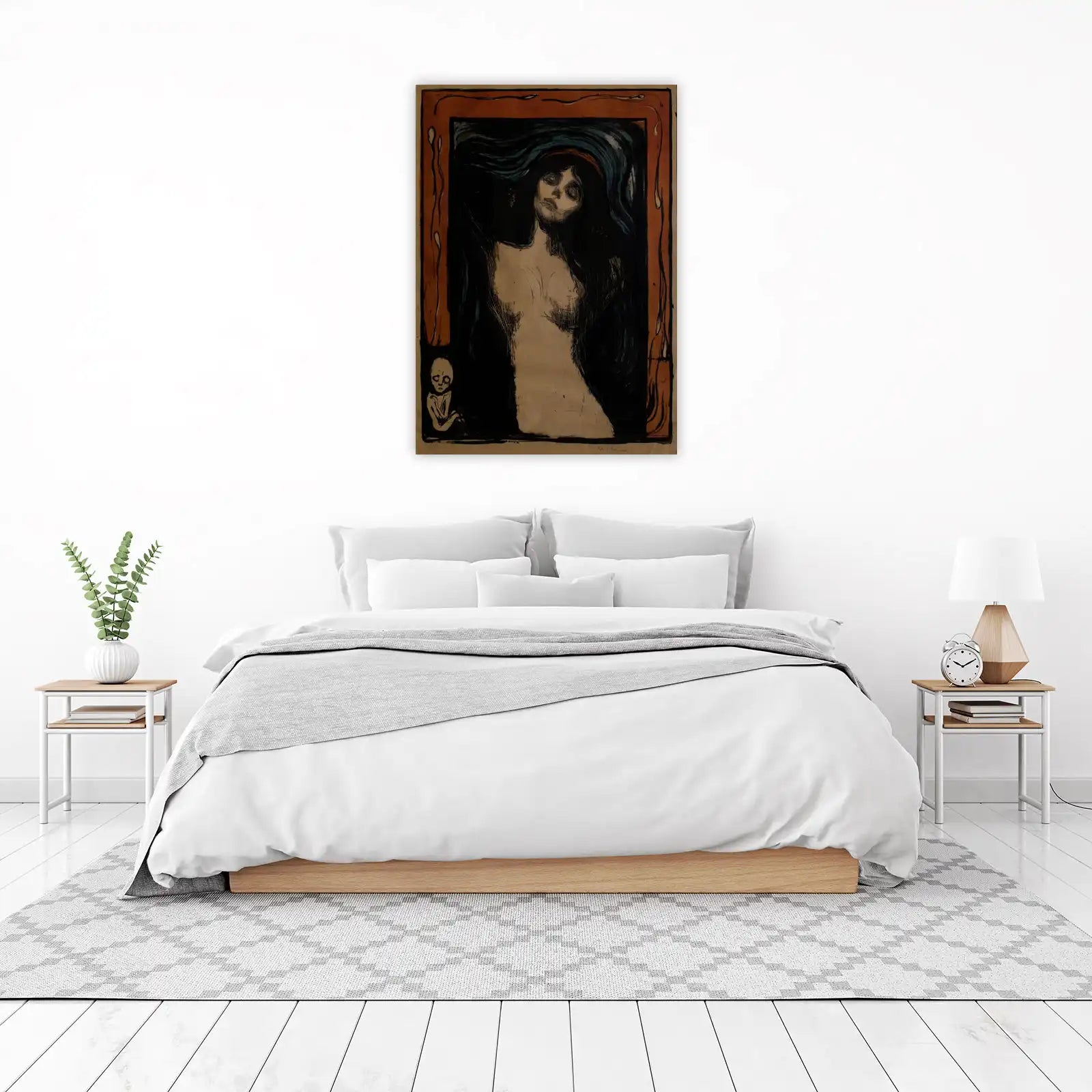 Haunting Madonna Edvard Munch Wall Art