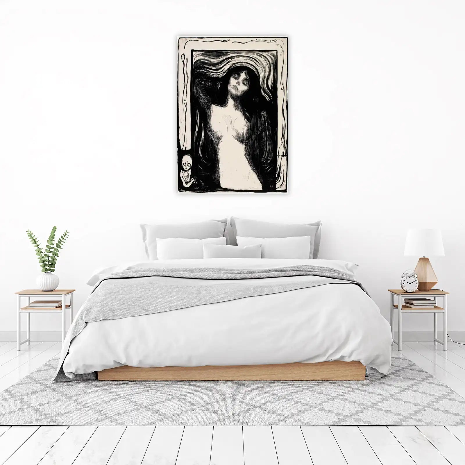 Evocative Madonna Edvard Munch Wall Art