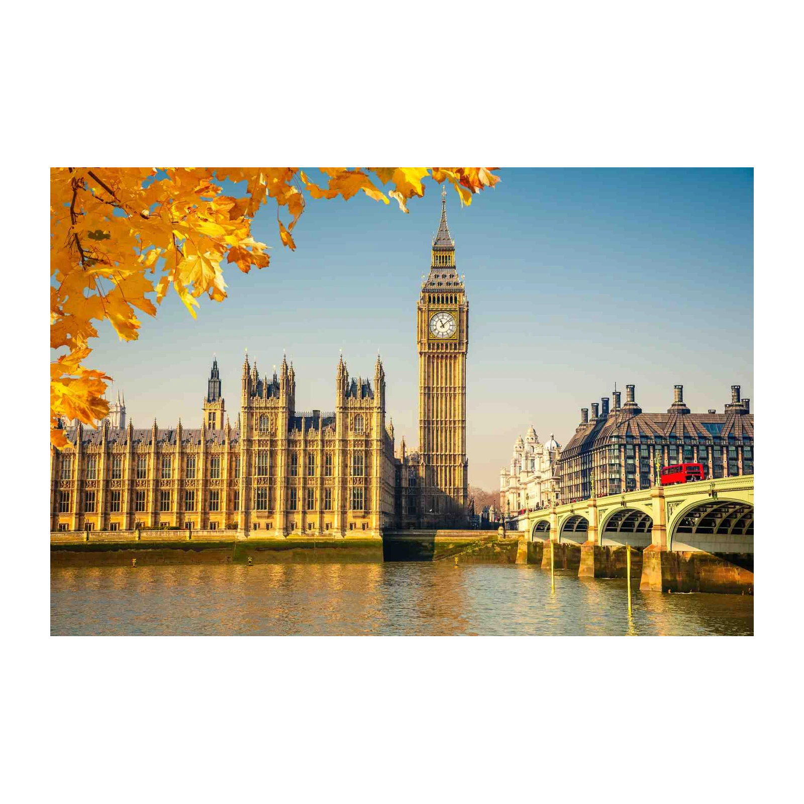 London Autumn Big Ben Wall Art