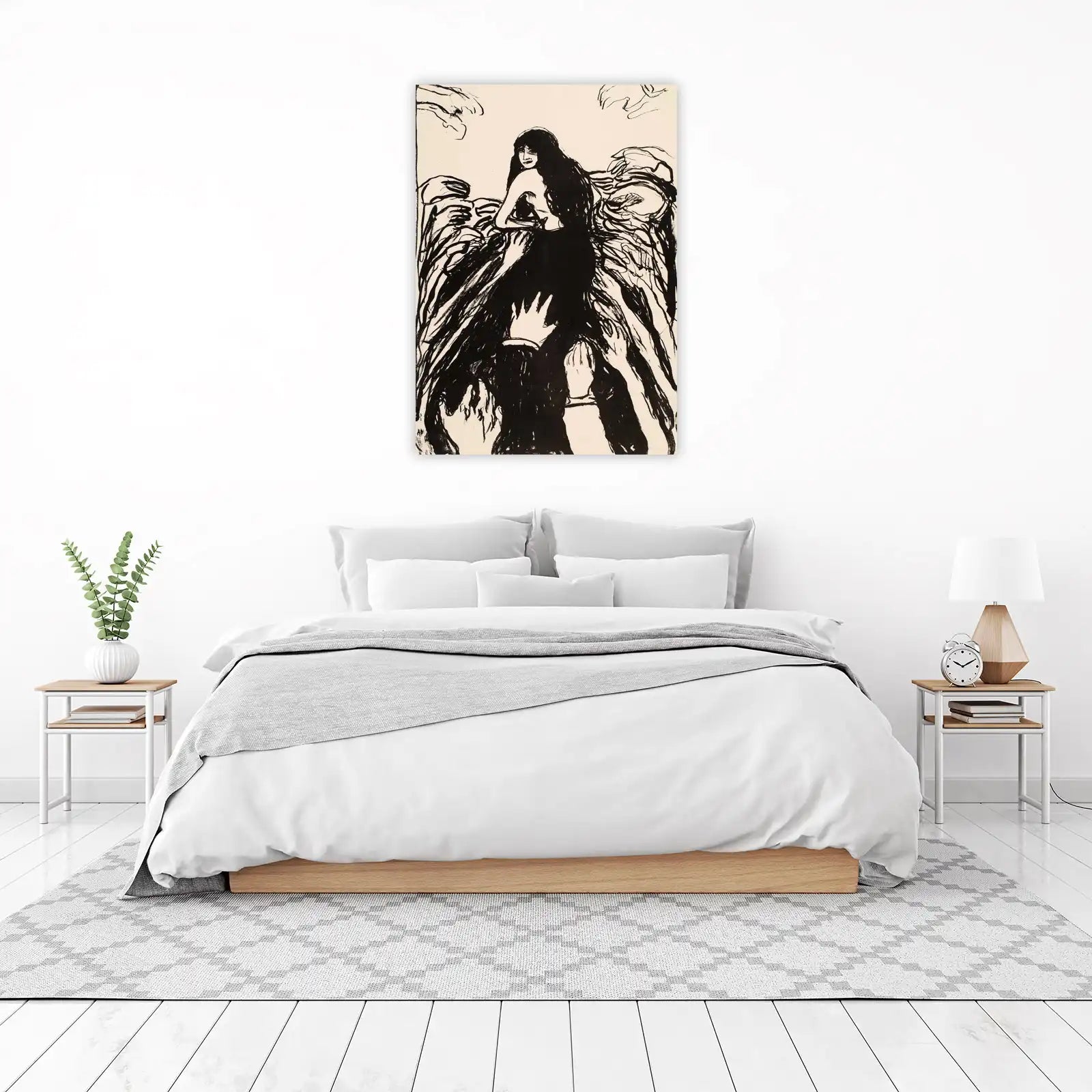 Enchantress Haunting Wall Art - Dark Art