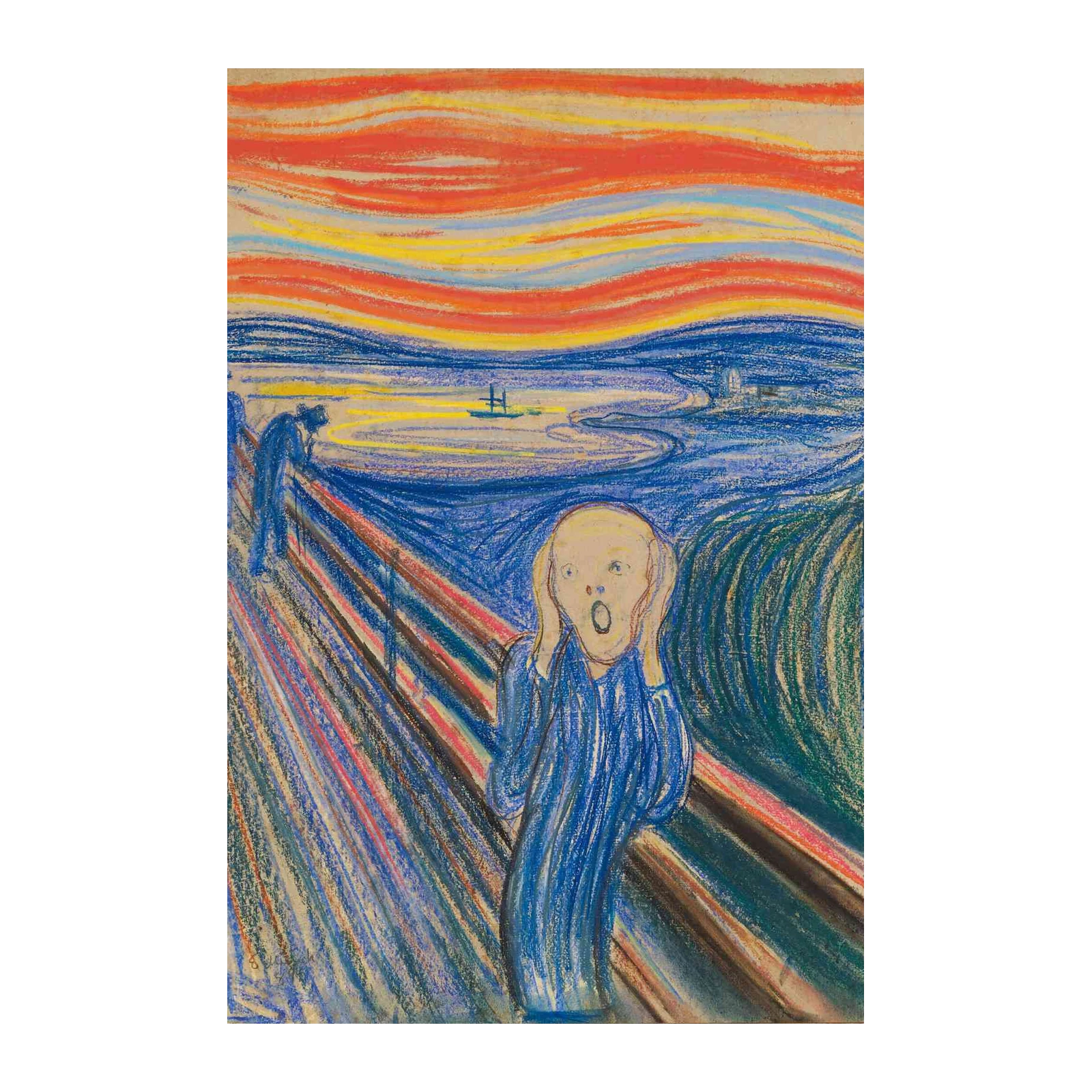Iconic Scream Expressionism Art Wall Art