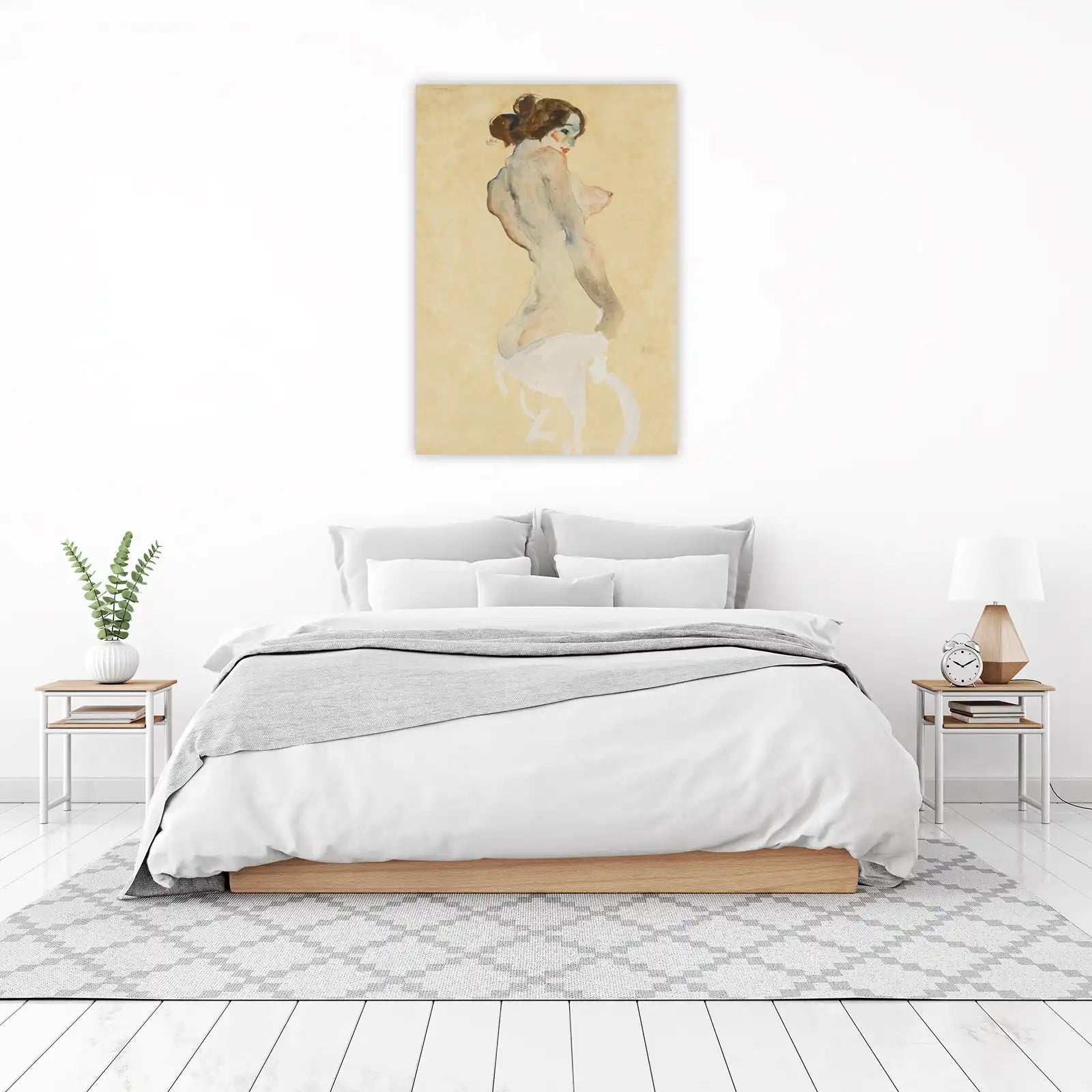 Elegant Nude Art Wall Art