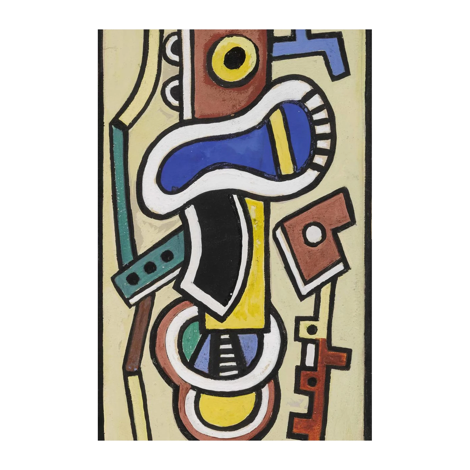 Modern Geometric Abstract Art Wall Art