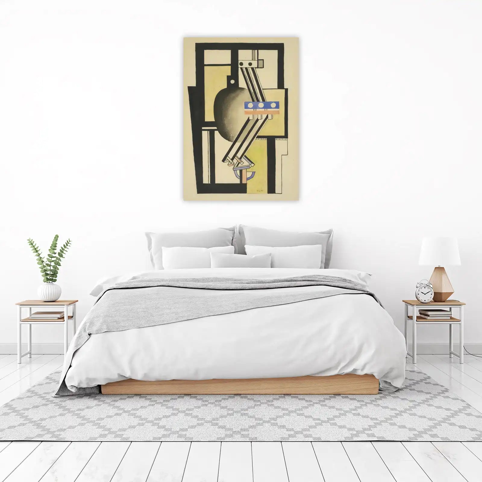 Abstract Geometric Machine Art Wall Art