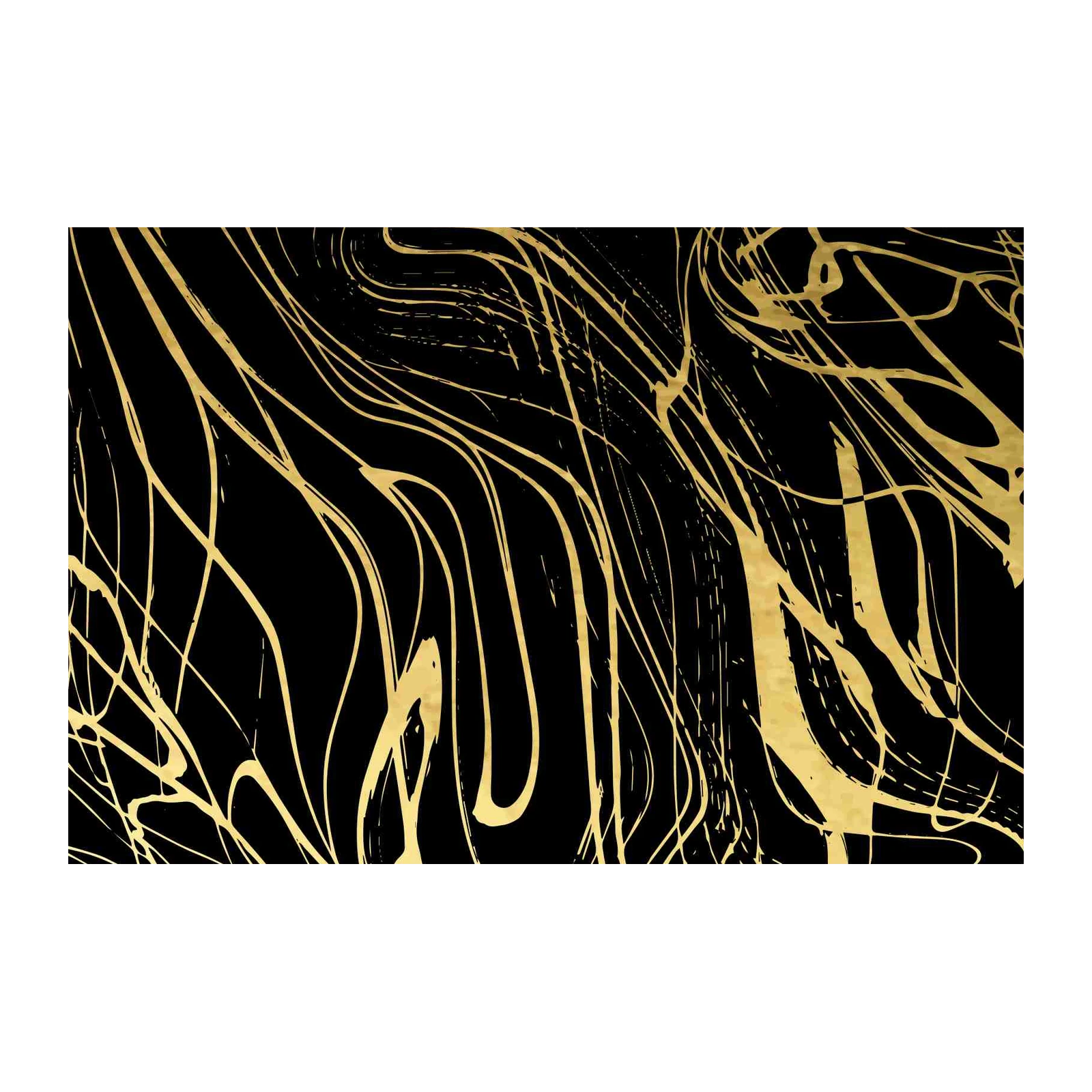 Luxury Gold Abstract Art Wall Art