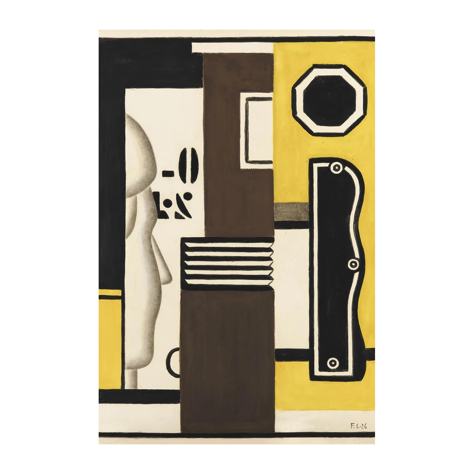 Abstract Geometric Portrait Wall Art