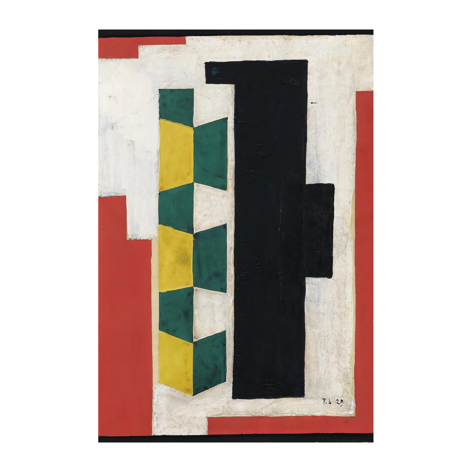 Bold Geometric Abstraction Wall Art