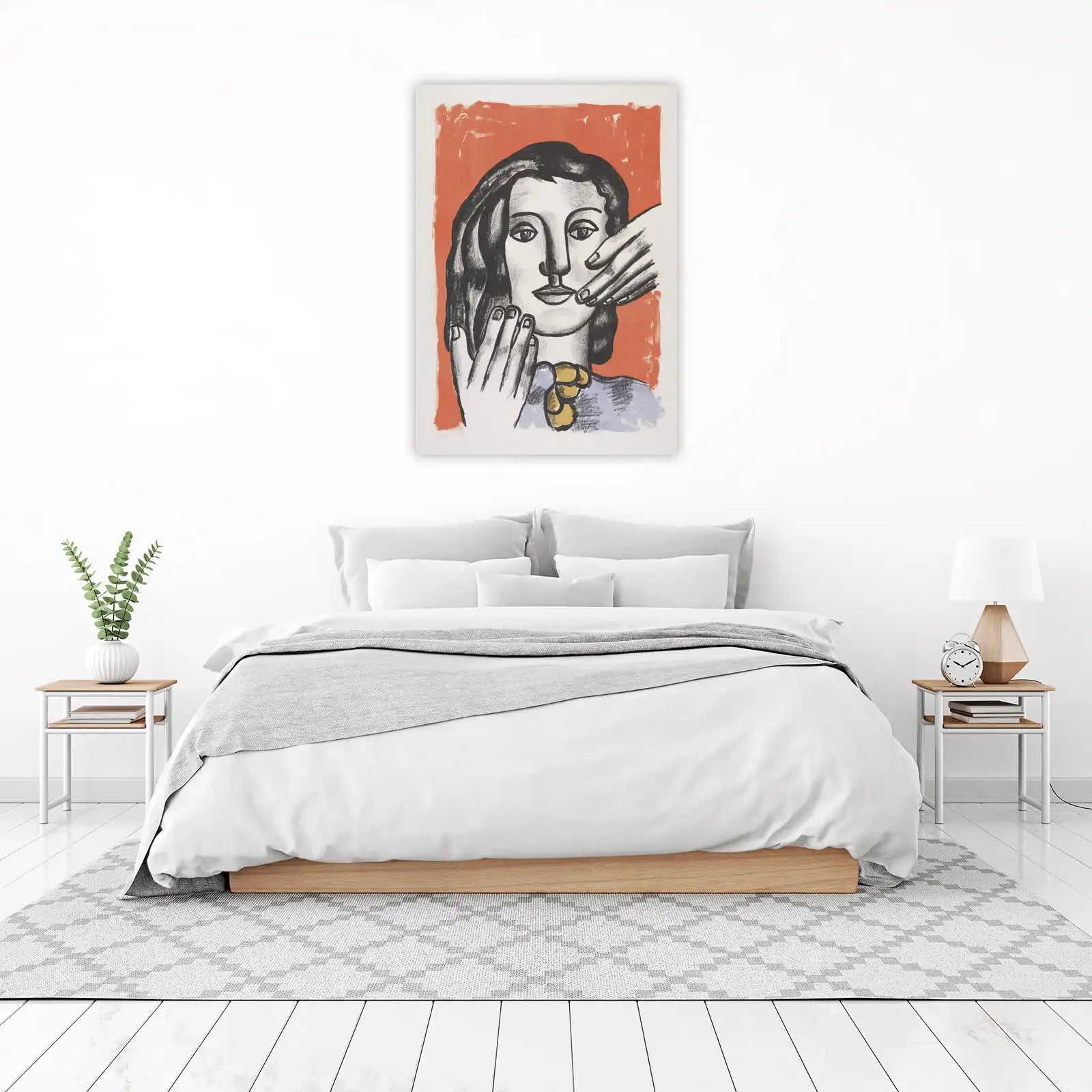 Modern Portrait Expression Wall Art