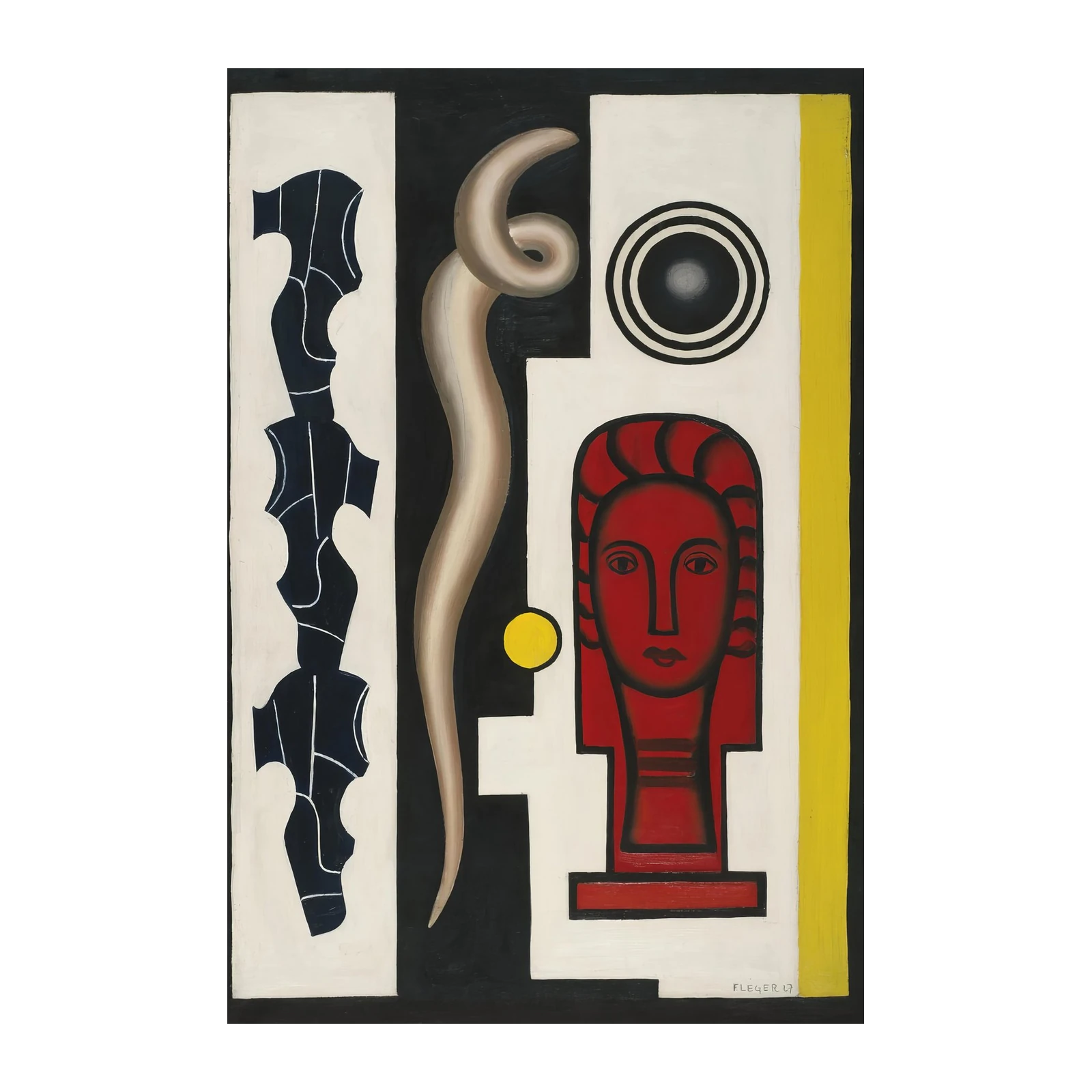 Abstract Modern Portrait Wall Art