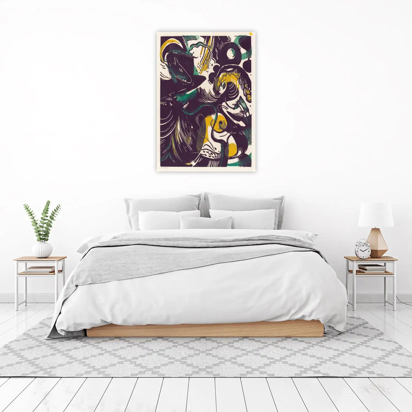Abstract Animal Motion Wall Art
