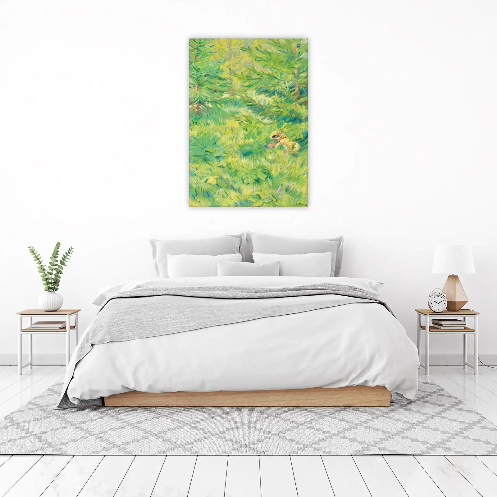 Vibrant Forest Canopy Wall Art