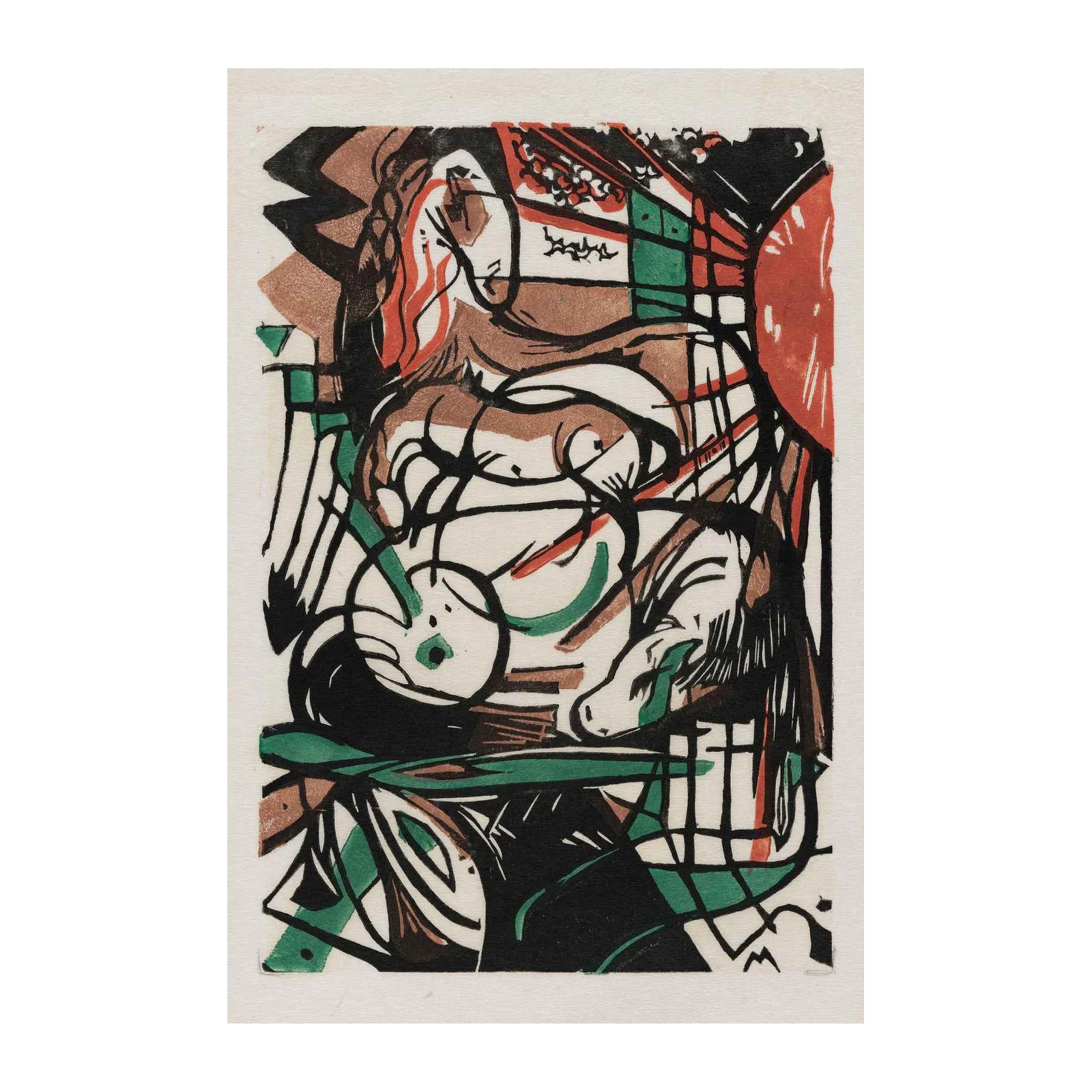 Expressionist Horses Wall Art Wall Art